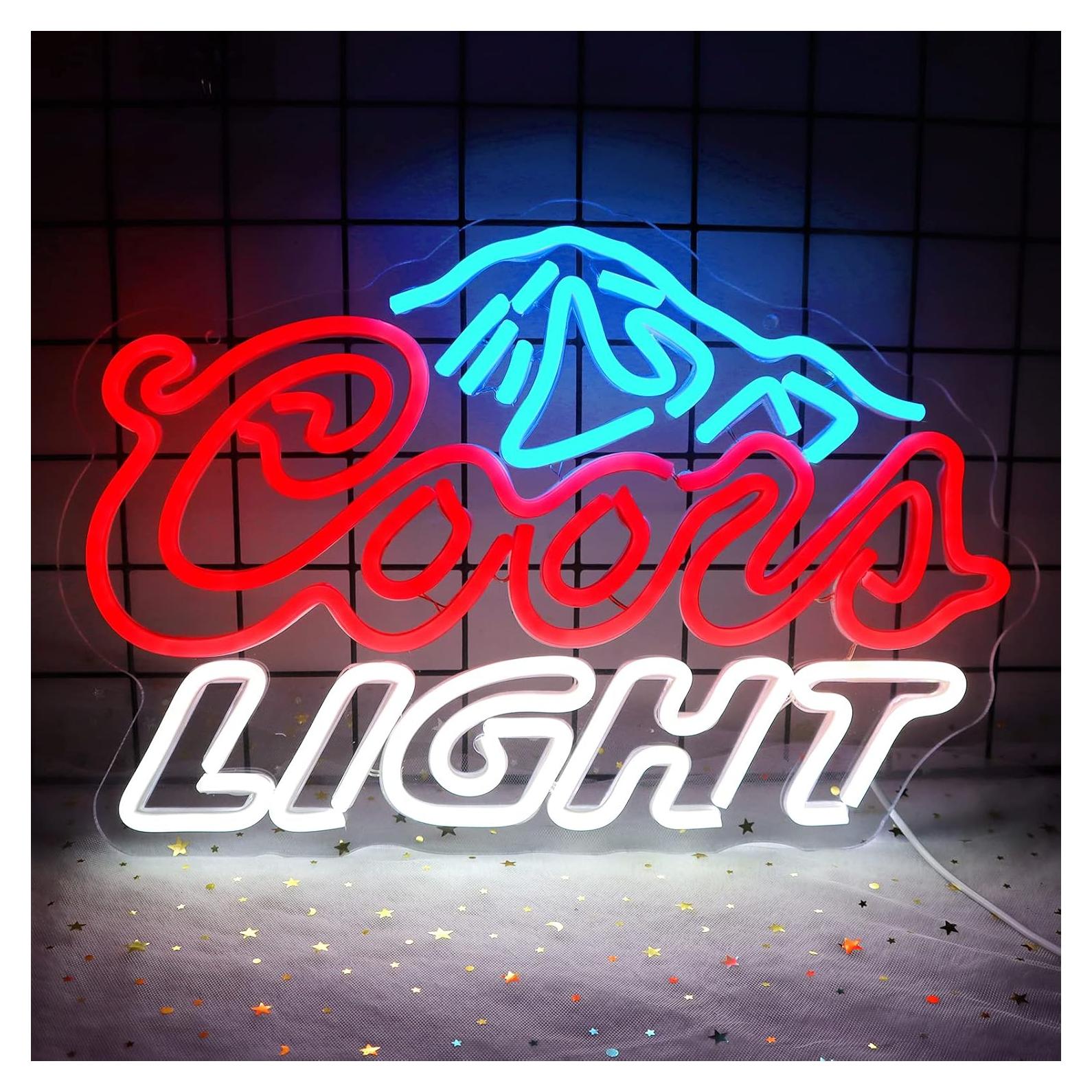 Cartel de Neón LED JFLLamp LUZ 43x28 cm Ajustable USB