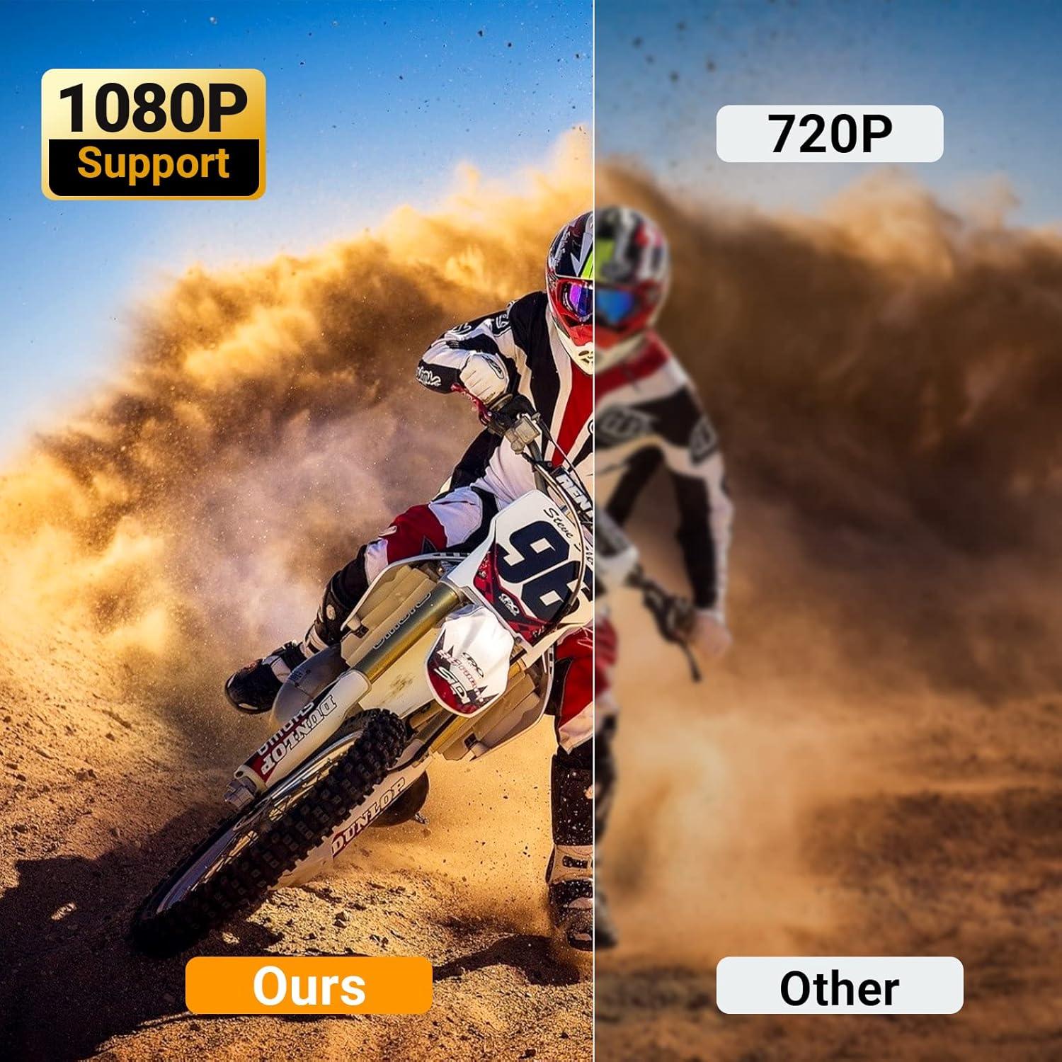 Reproductor de DVD GOKUID DVP-506 HDMI 1080P USB Negro