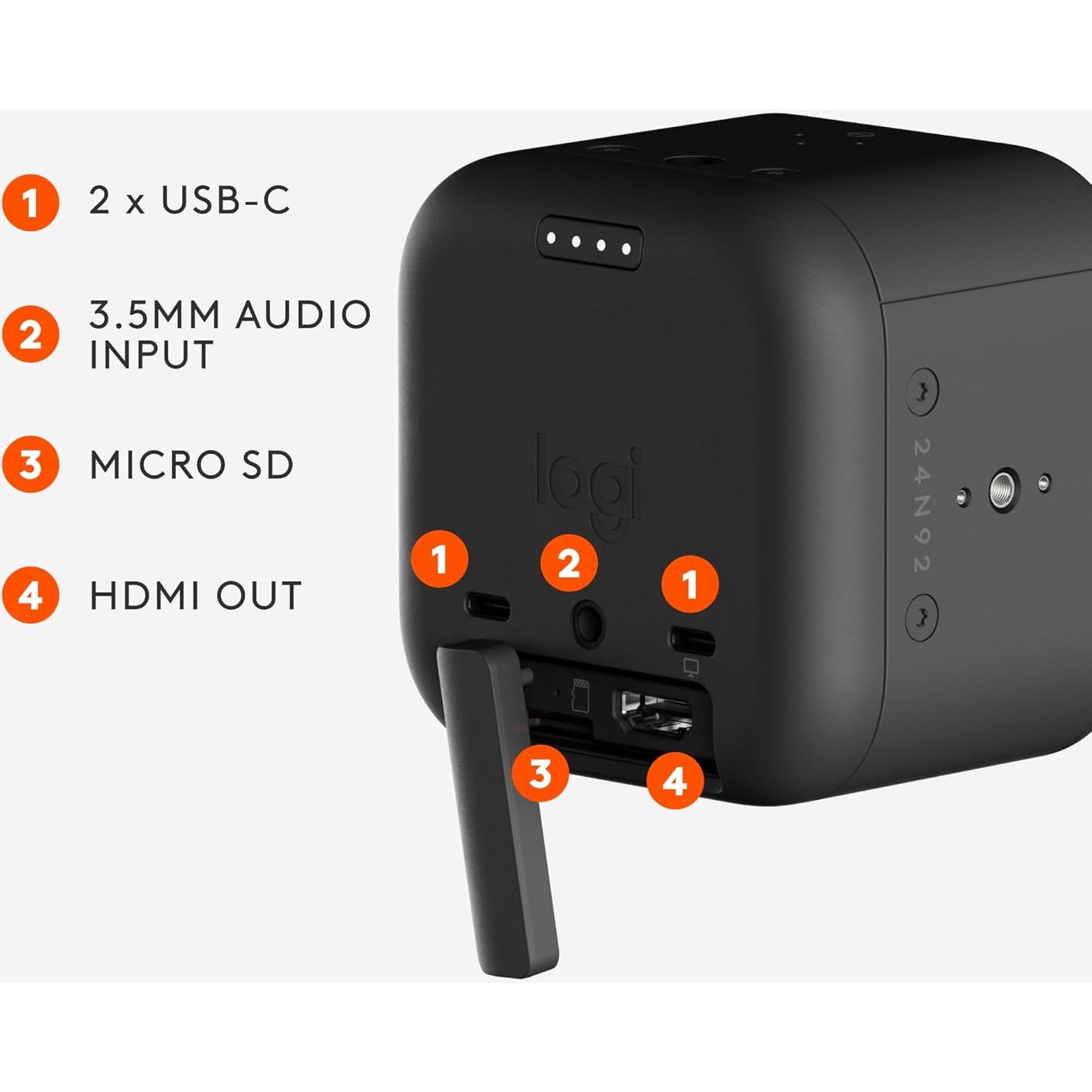 Mevo Core Wireless Live Streaming Camera, 4K Video Camera with Interchangeable Lens, Multicam Ready, Intuitive App Control