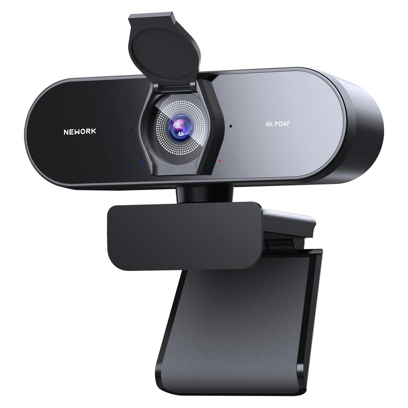 Cámara Web 4K NEWORK EasyCam 502, Autofoco PDAF, USB Plug&Play