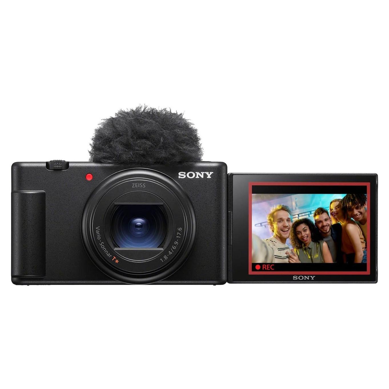 Cámara Digital Sony ZV1 II 20.1MP para Vloggers - Negro