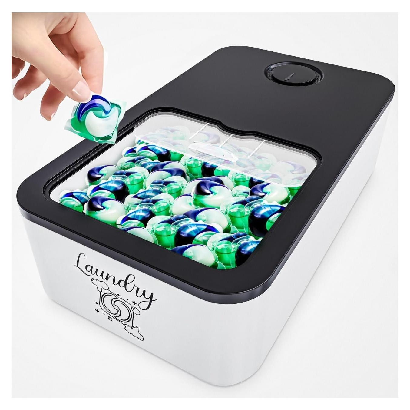 Contenedor de Cápsulas de Lavandería Skywin 11 lbs Negro