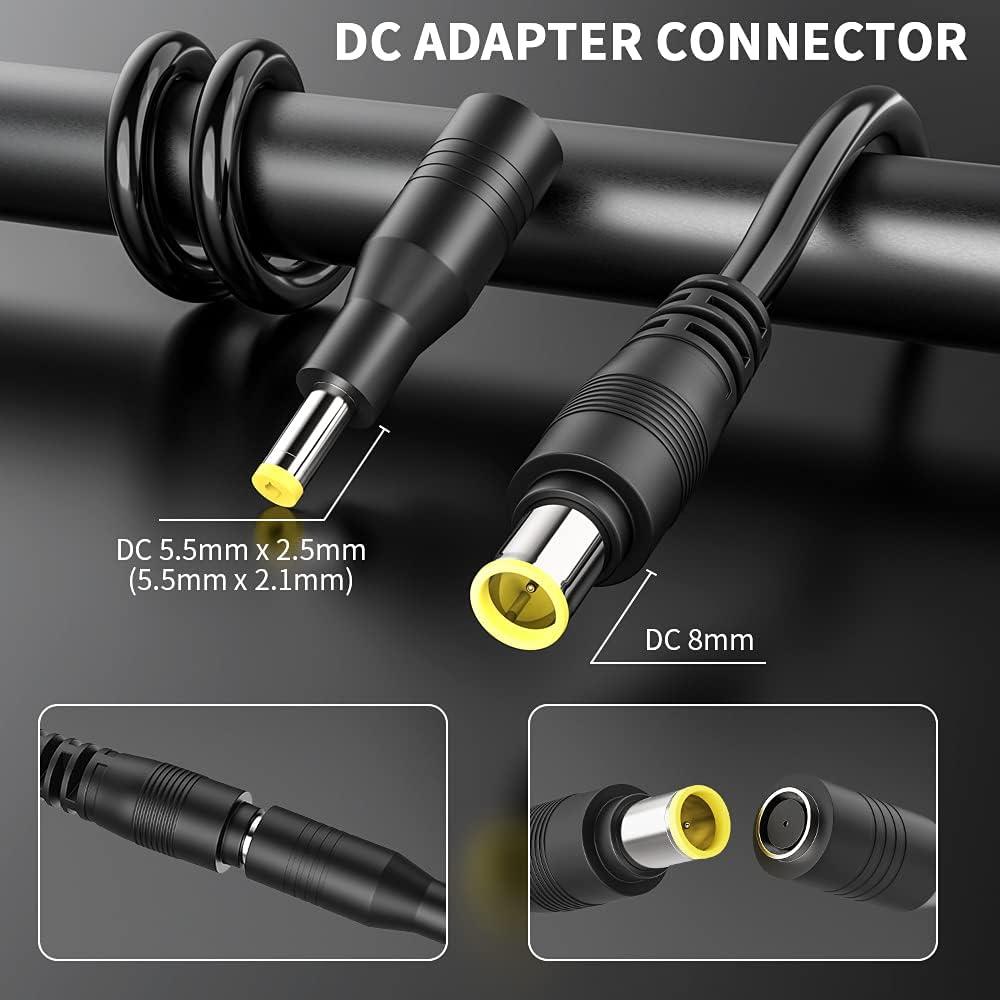 Cable Adaptador Solar ELECTOP DC 8mm 1.8M 14AWG para Generadores