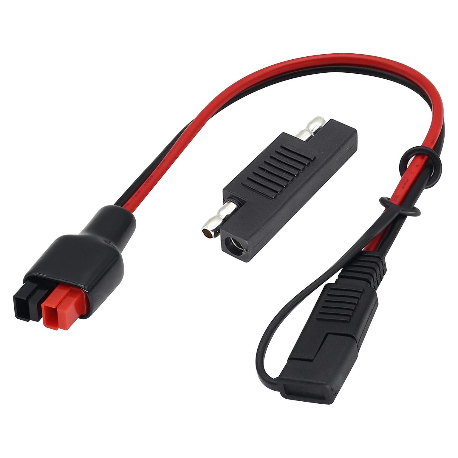 Adaptador Solar SAE a Anderson 12AWG 30 cm HCFeng