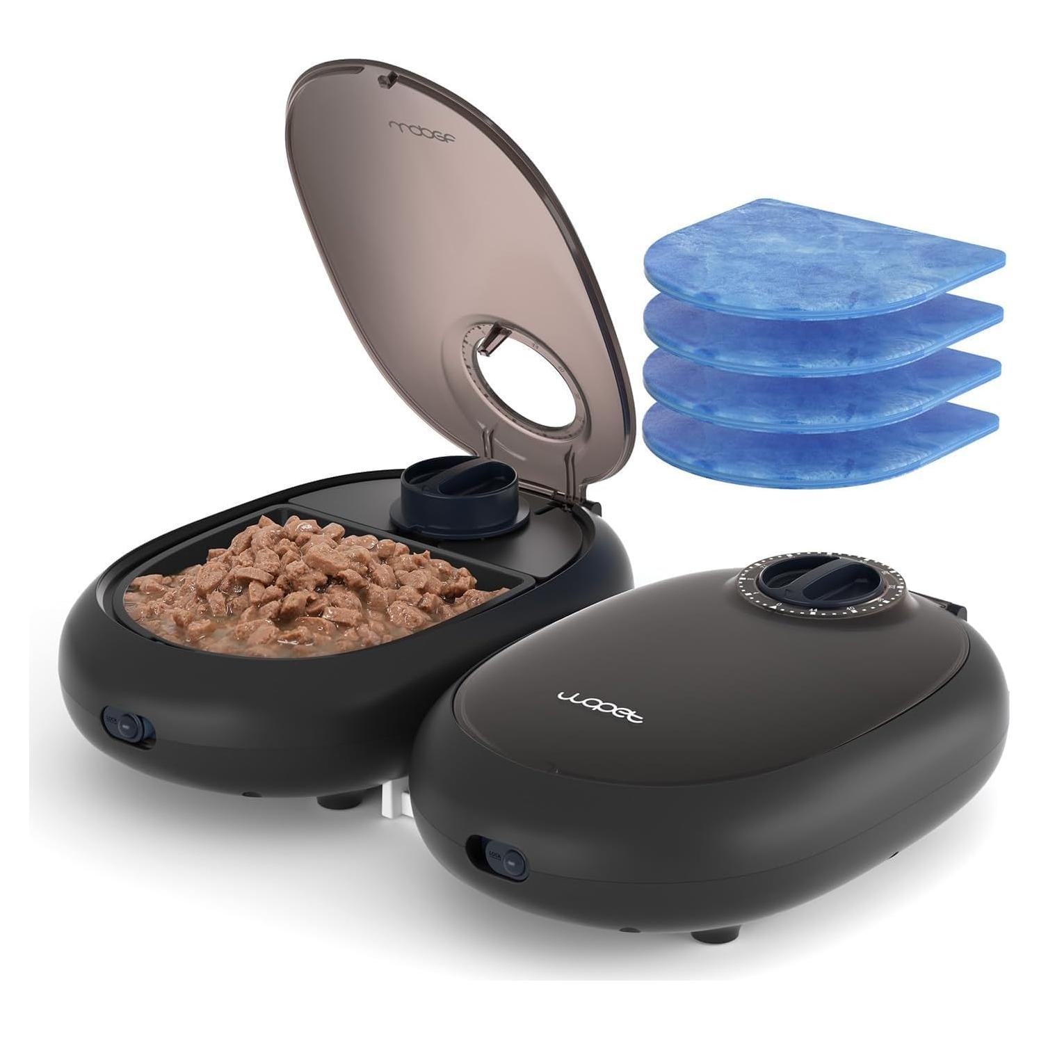 Dispensador Automático de Comida WOPET para Gatos y Perros