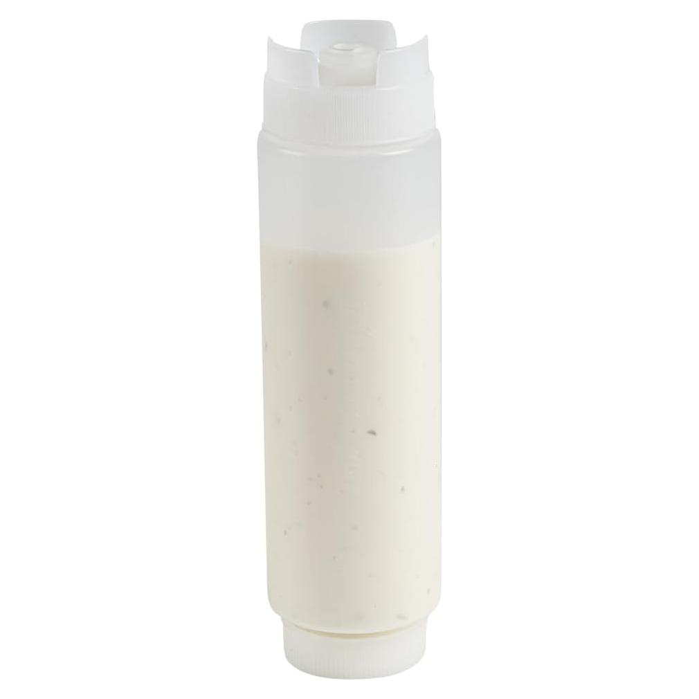Botella Squeeze 16oz Restaurantware Plástico Transparente