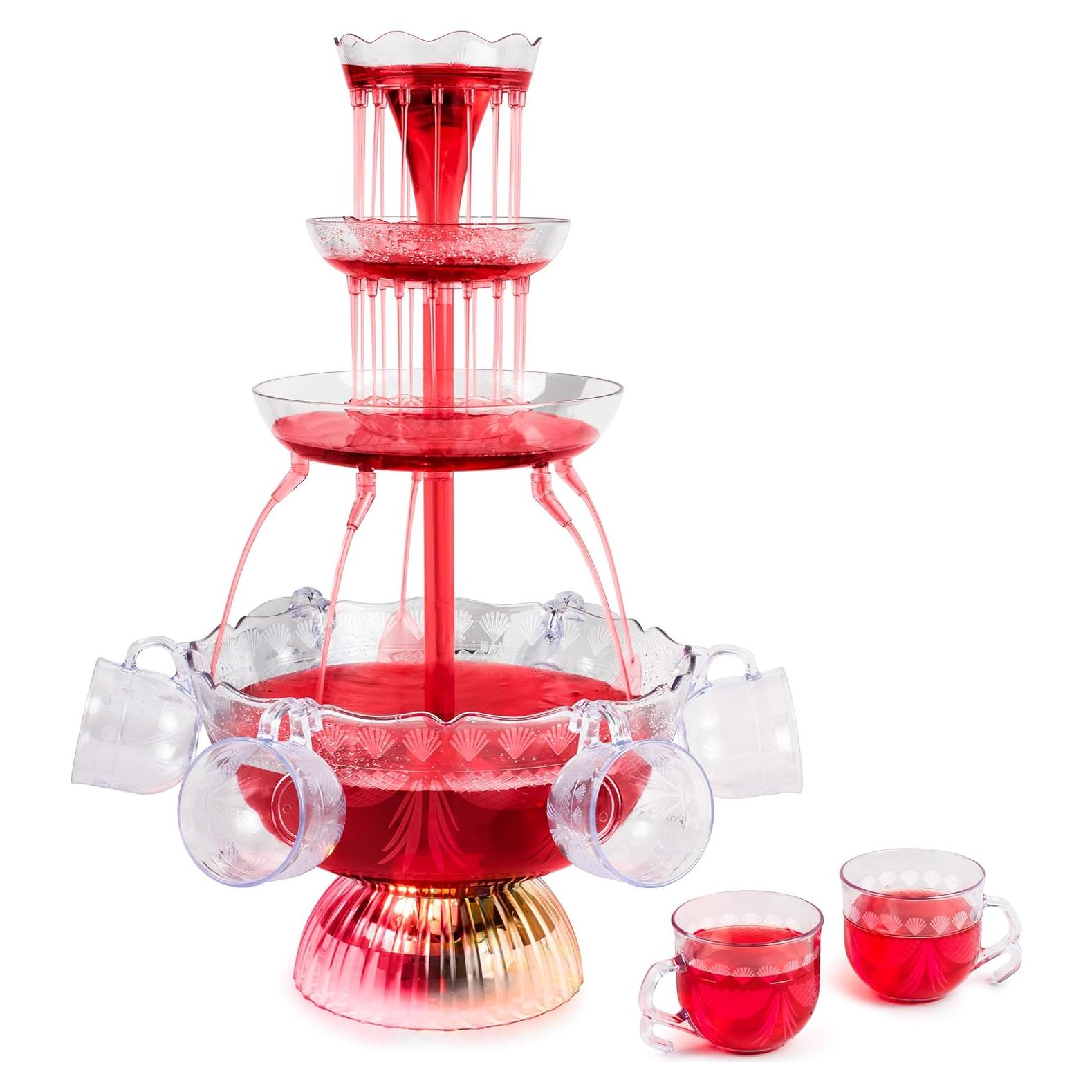 Fuente de Fiesta Nostalgia LPF230 Iluminada 5.68L 3 Niveles