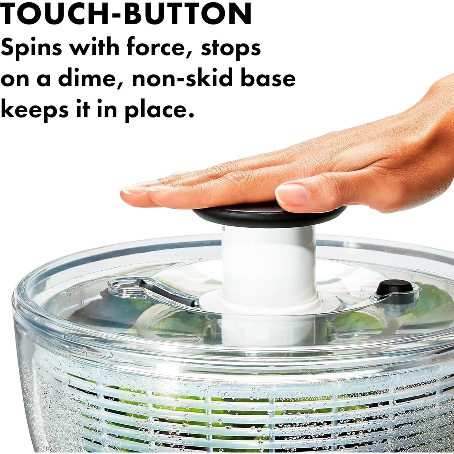 Centrifugadora de Ensaladas OXO Good Grips 5.88L Antideslizante