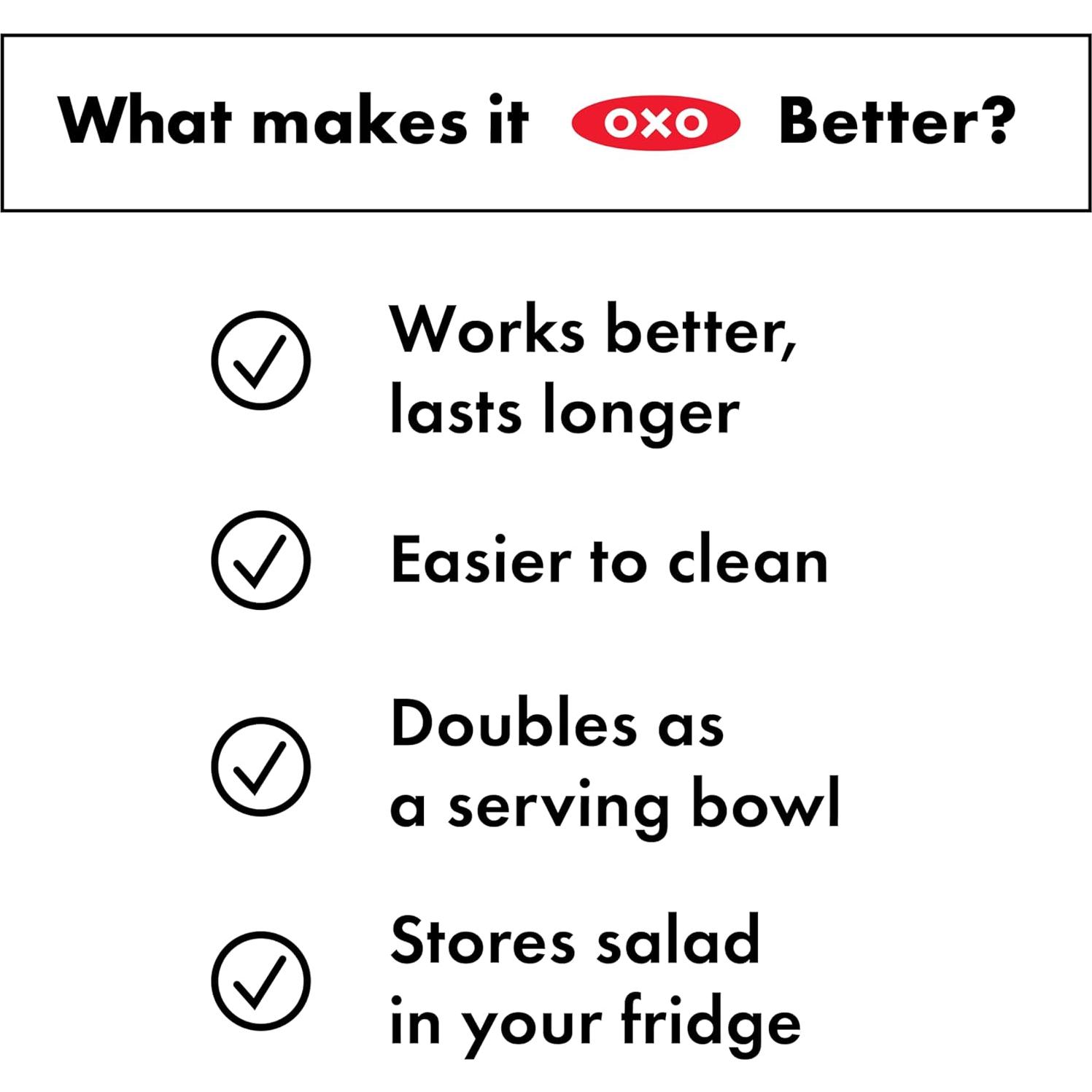 Centrifugadora de Ensaladas OXO Good Grips 5.88L Antideslizante