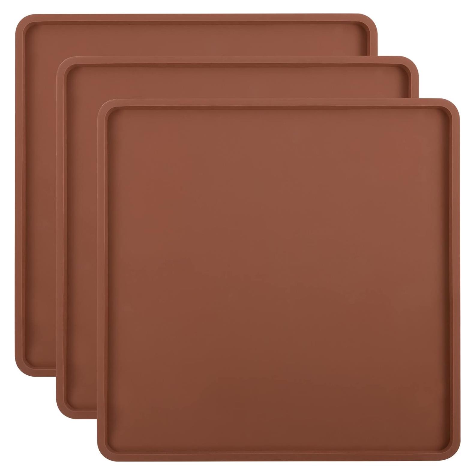 Hojas deshidratadoras de silicona Aulock 34.8 cm x 34.8 cm 3 piezas