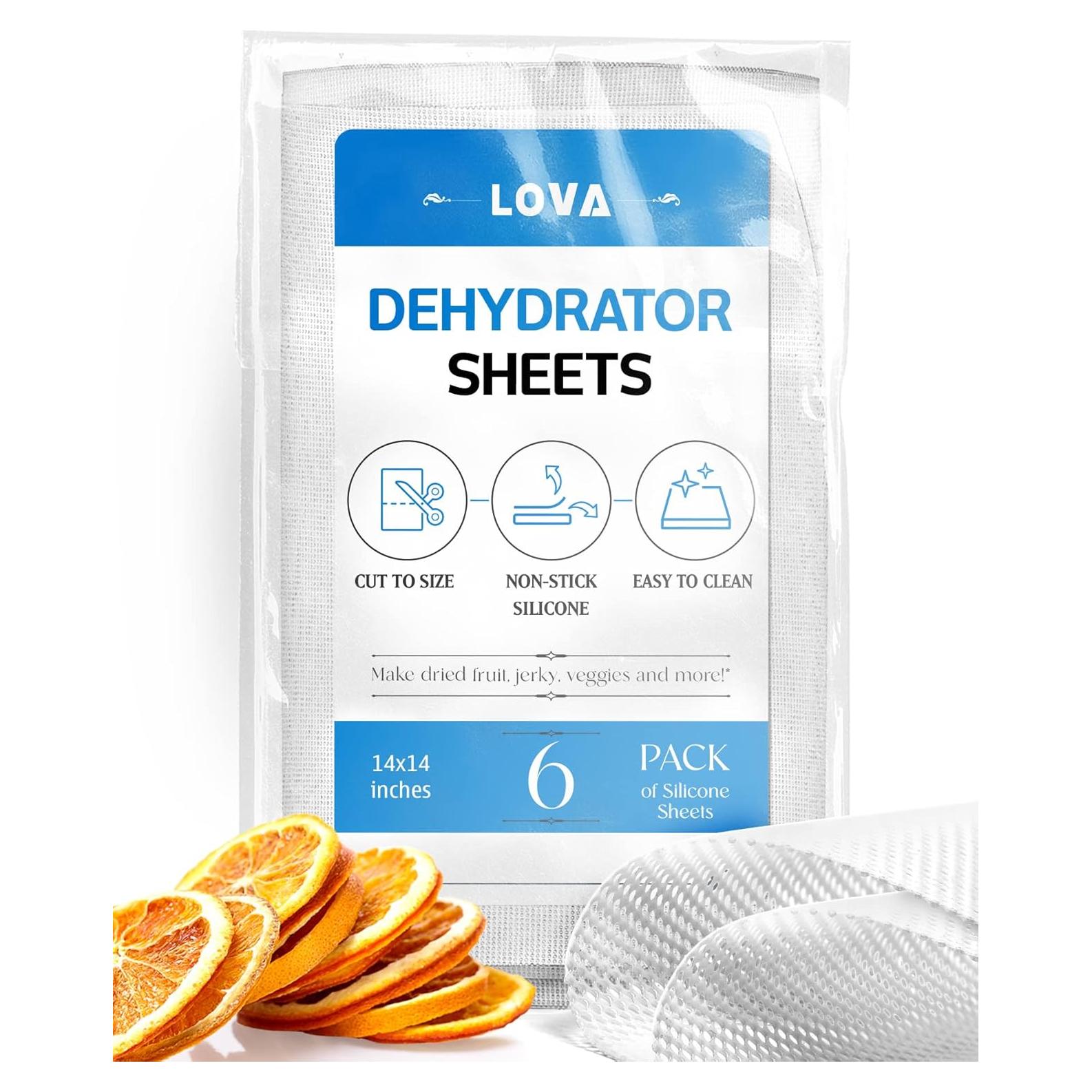 Hojas Deshidratadoras de Silicona Lova - Paquete de 6 - 35.56 cm
