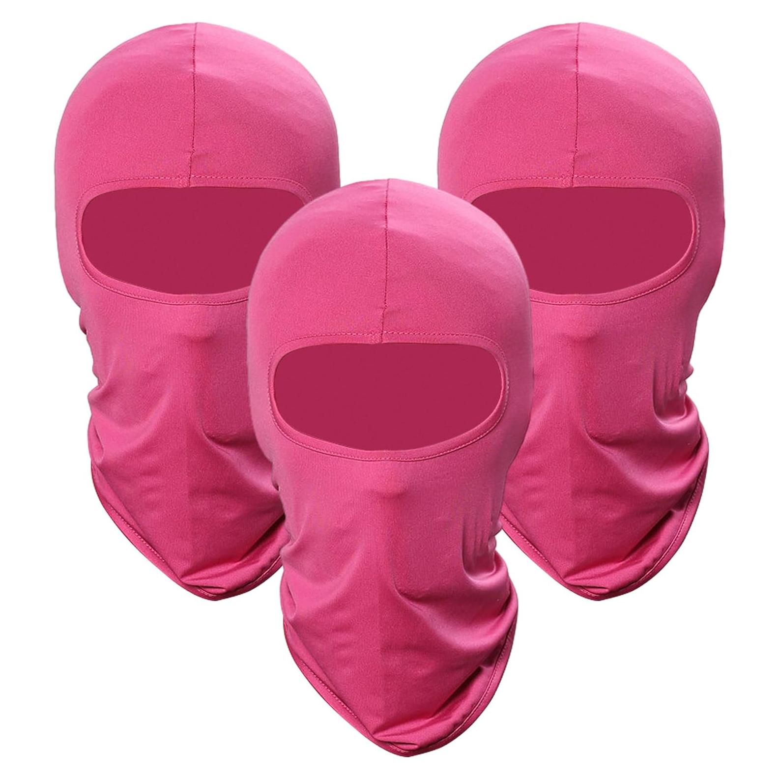 Máscara Balaclava Pukavt 3 Paquetes UV para Esquí y Ciclismo