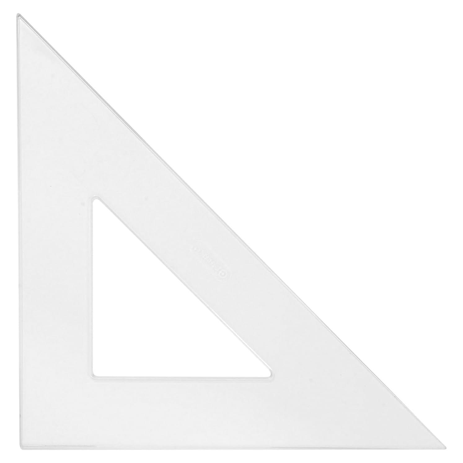 Triángulo de Poliestireno Westcott 30.48 cm 45/90 Grados