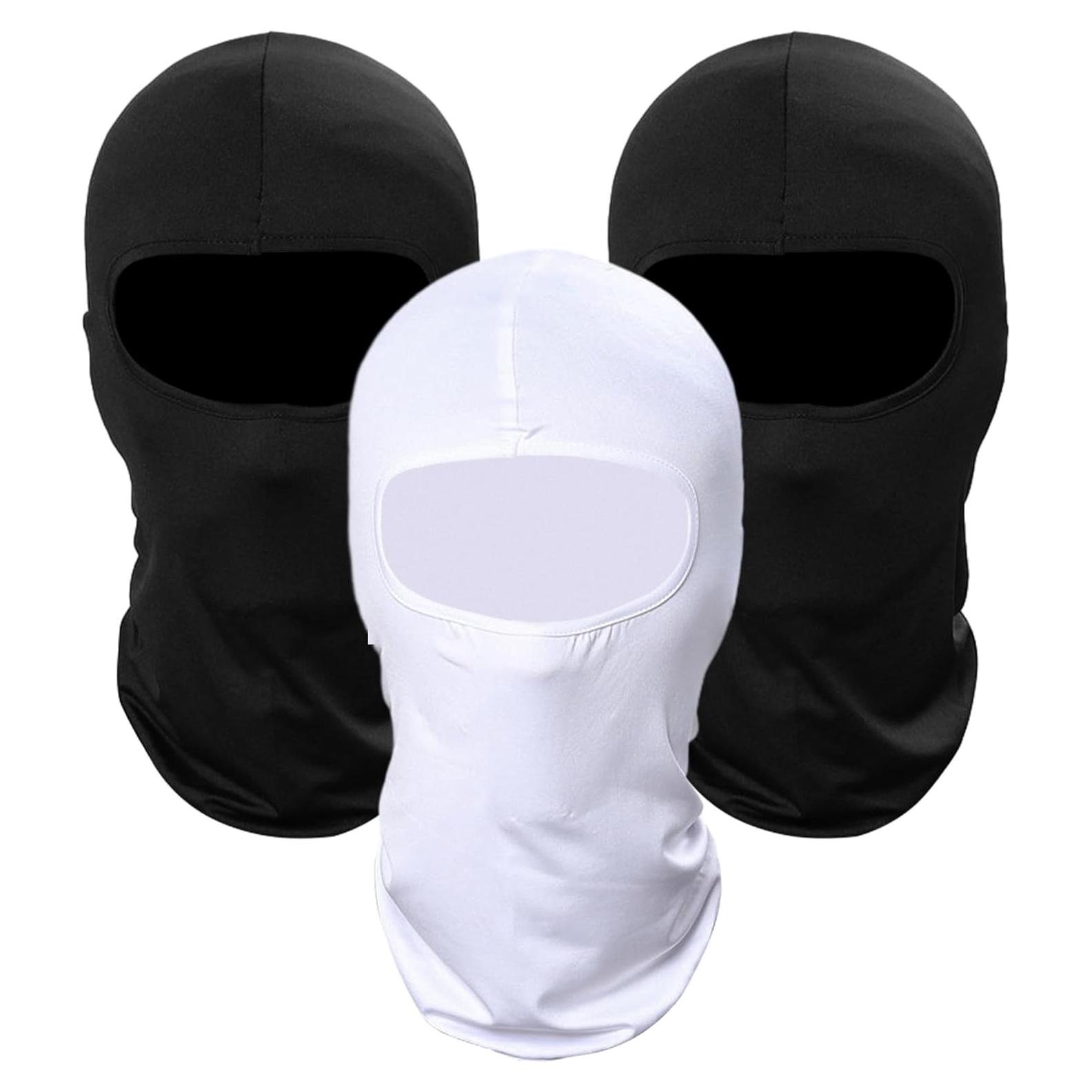 Máscara Balaclava Pukavt 3 Paquetes UV para Esquí y Ciclismo