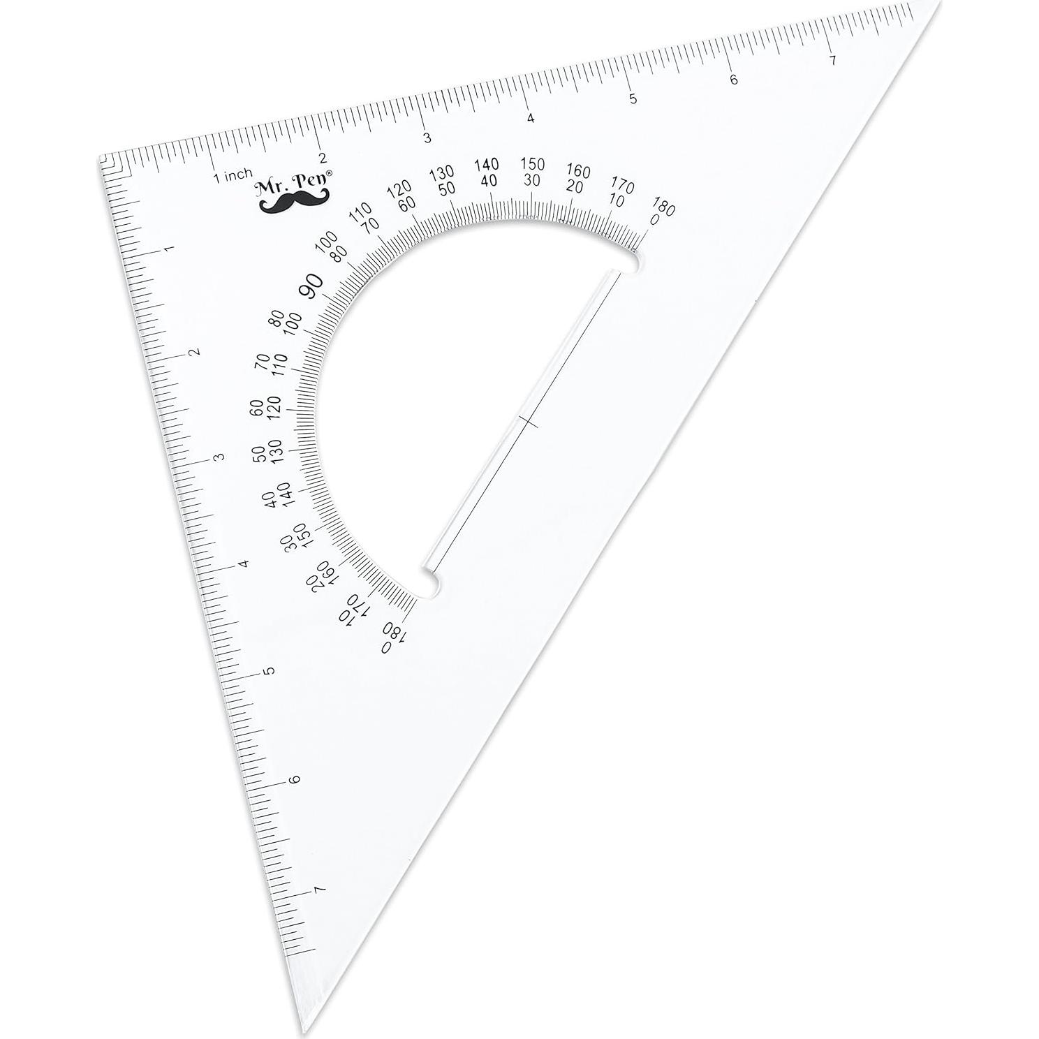 Juego de Reglas Triangulares Mr. Pen 30 cm y 28 cm