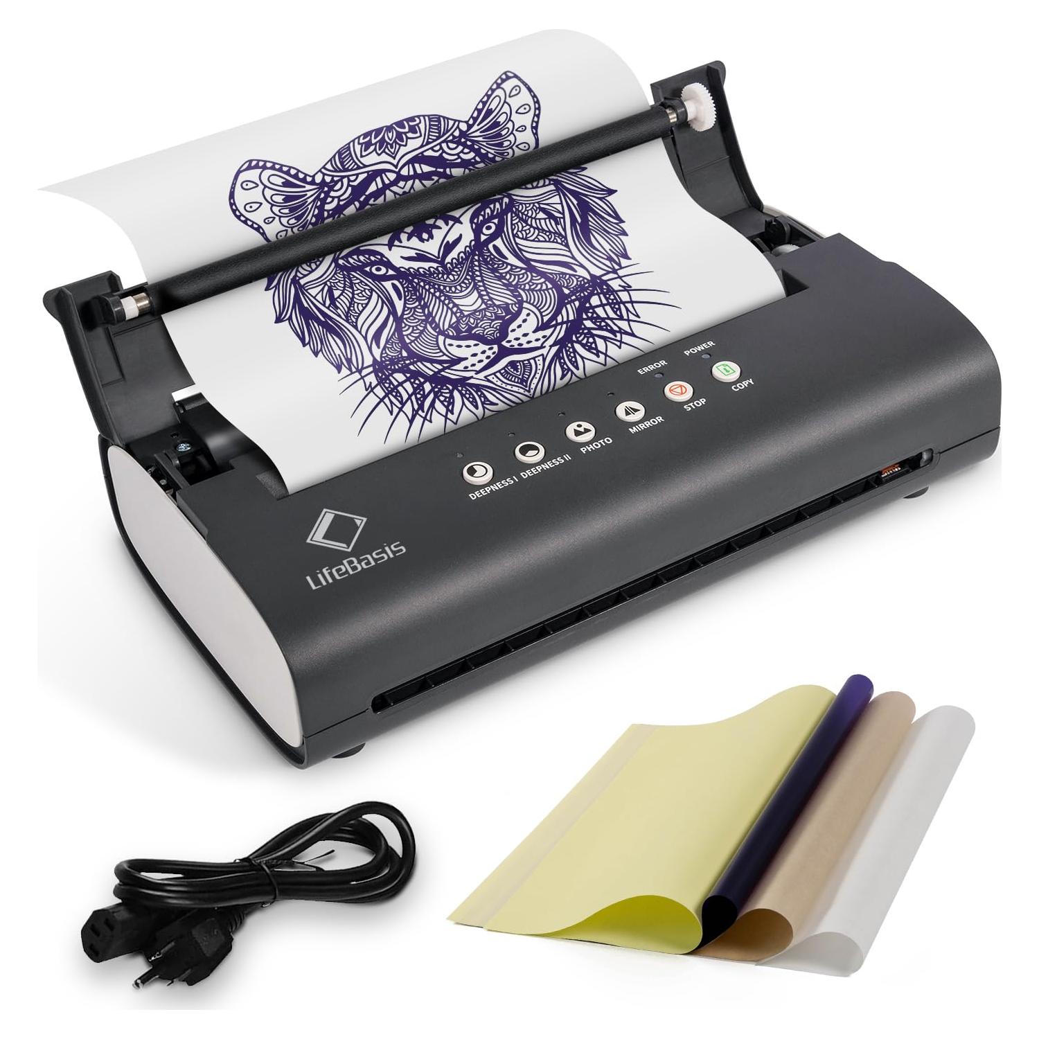 Máquina de Copia Térmica LifeBasis MT200 con 20 Hojas