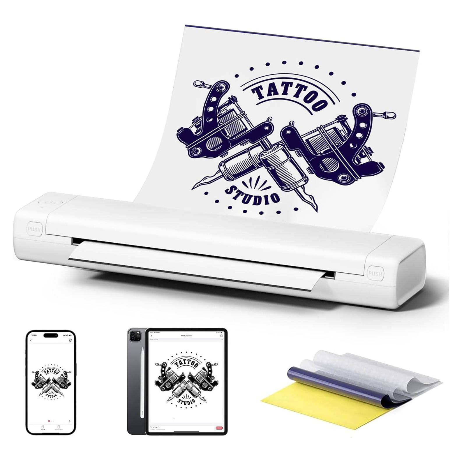 Impresora de Plantillas de Tatuajes Zoolion M08F Bluetooth