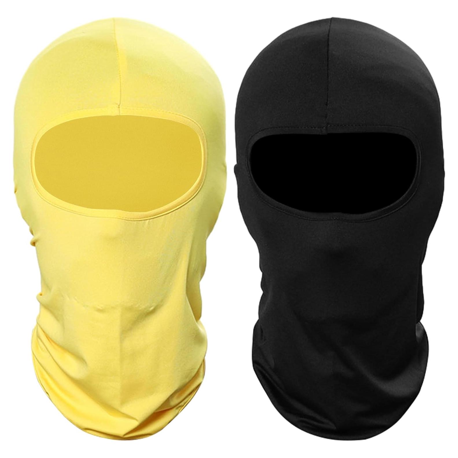 Máscara Balaclava Pukavt 2 Paquete UV y Cortaviento