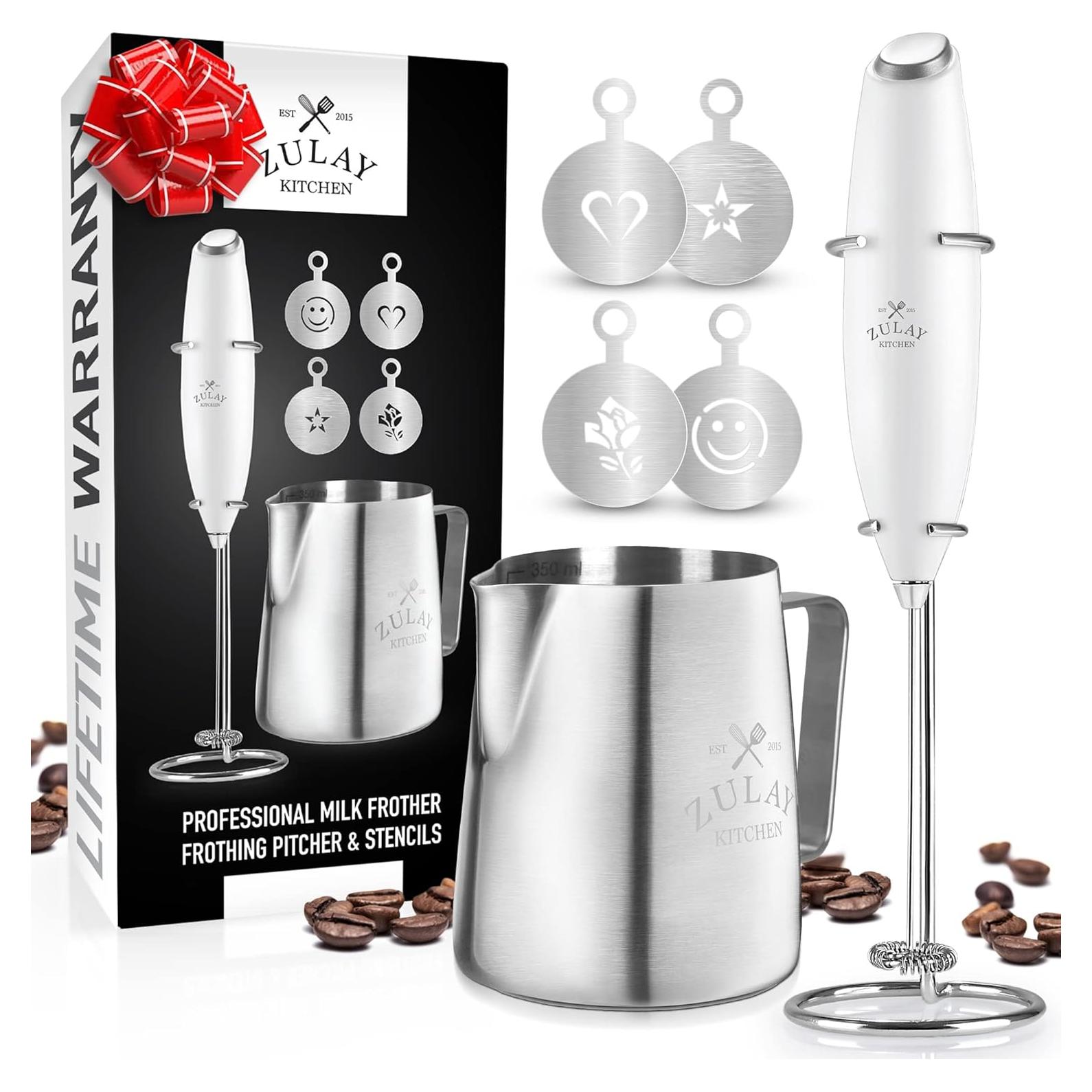 Conjunto Espumador de Leche Zulay Kitchen 350ml - Barista