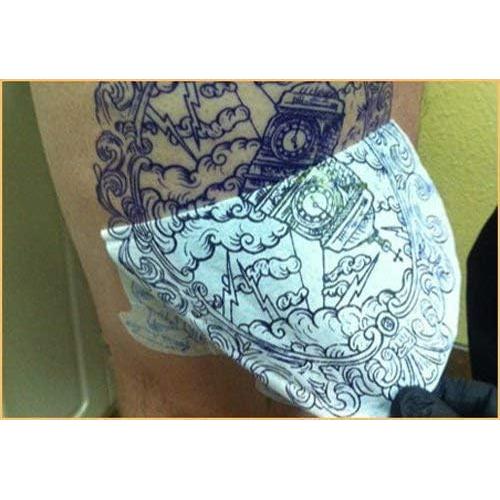 Gel de Transferencia de Tatuaje Electrum 56.7g - Imprimador de Plantillas