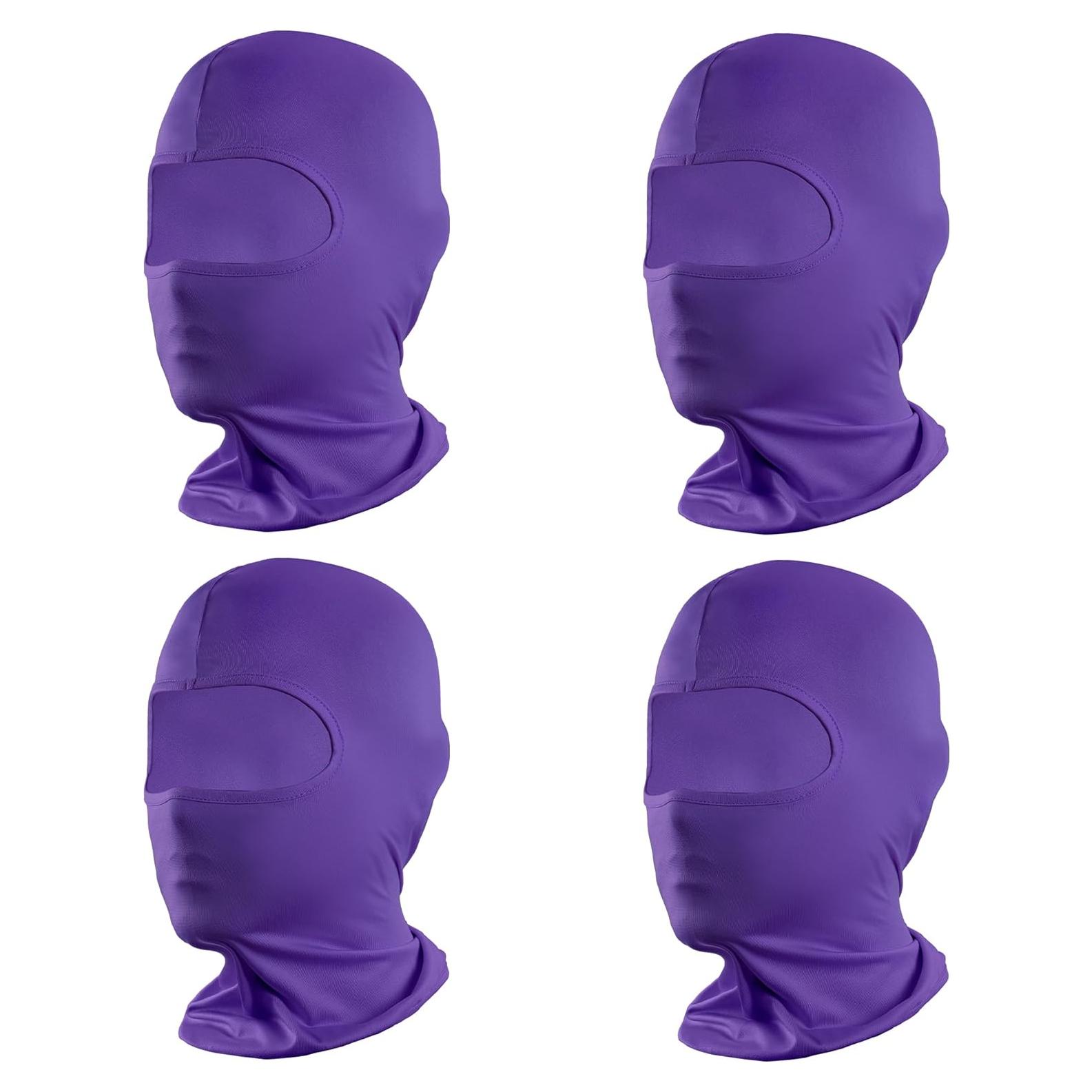 Pukavt Balaclava Unisex 4 Piezas a Prueba de Viento