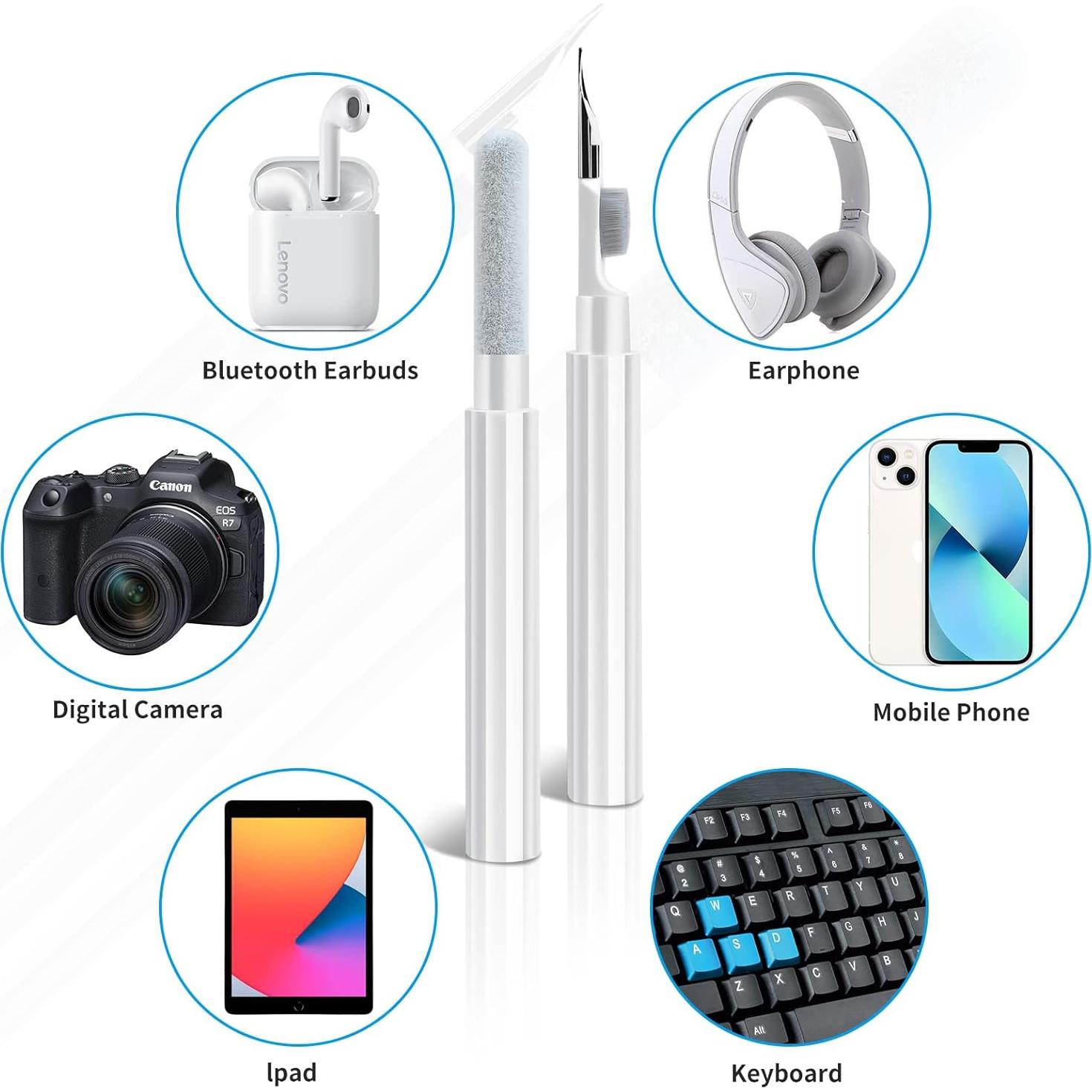 Kit de Limpieza para AirPods Pro Herfair con 2 Bolígrafos