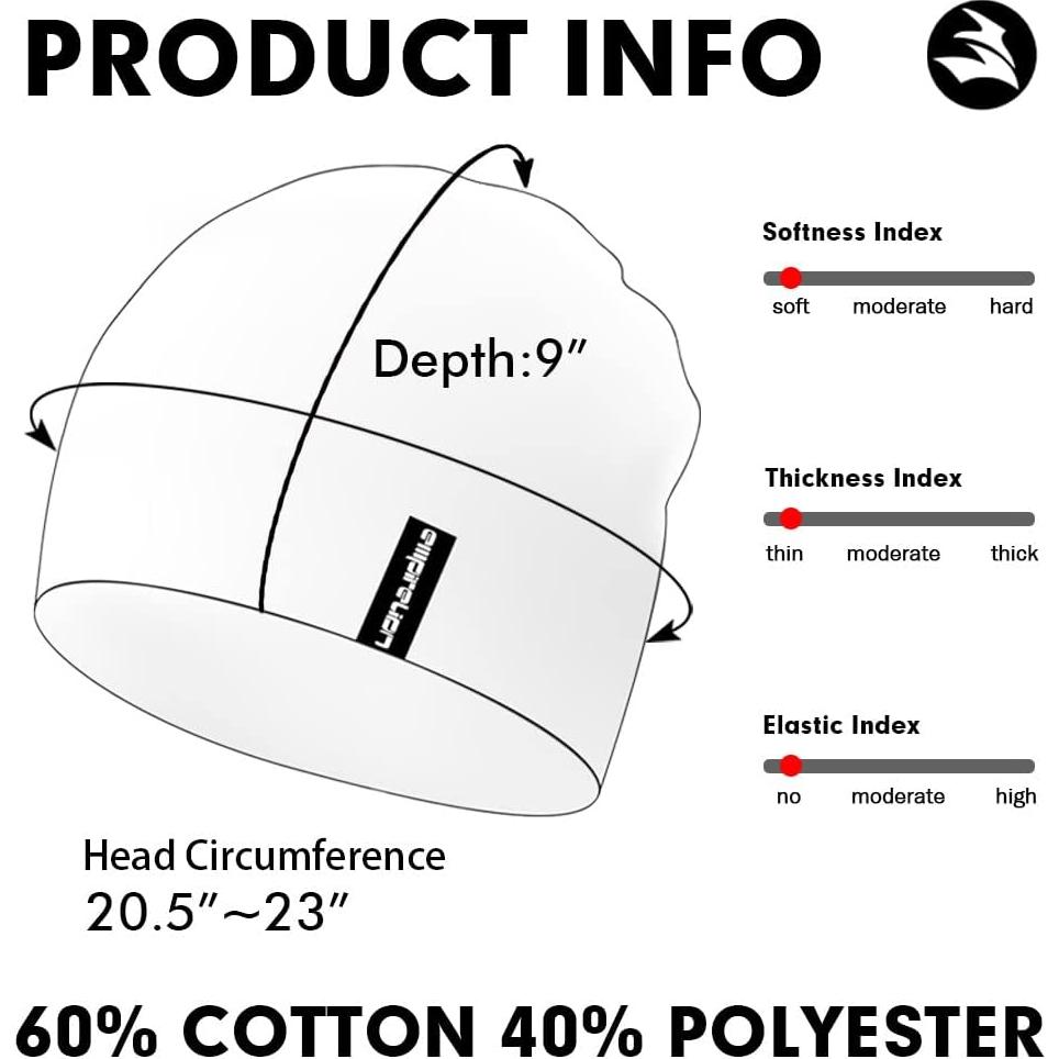 Gorros multifuncionales Empirelion para correr y dormir