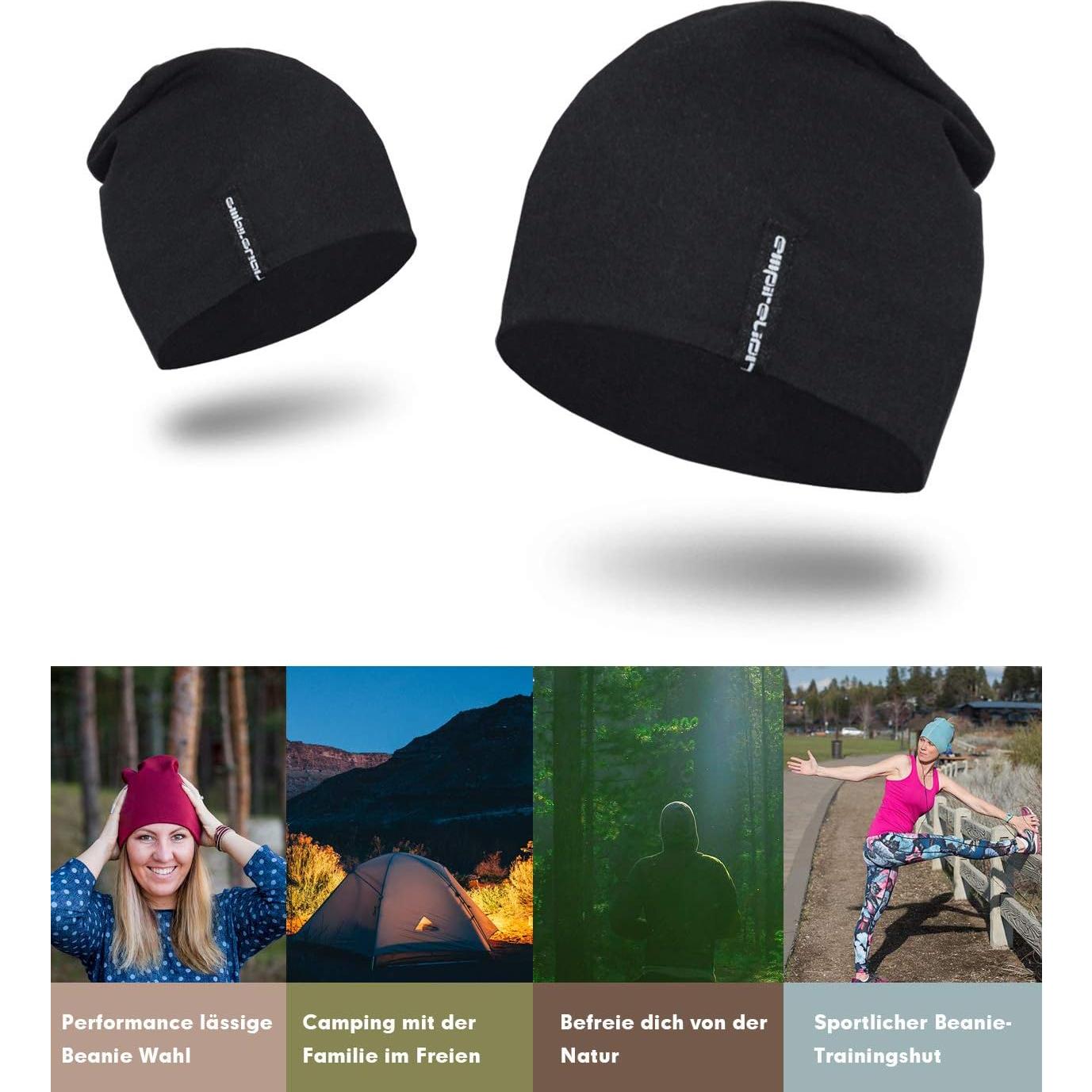 Gorros multifuncionales Empirelion para correr y dormir