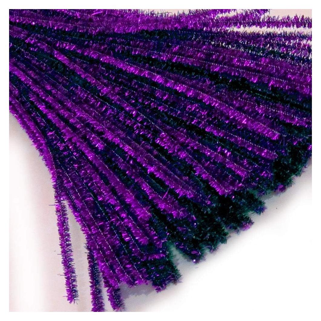 Limpiapipas Chenille 30 cm The Crafts Outlet 500 piezas Púrpura