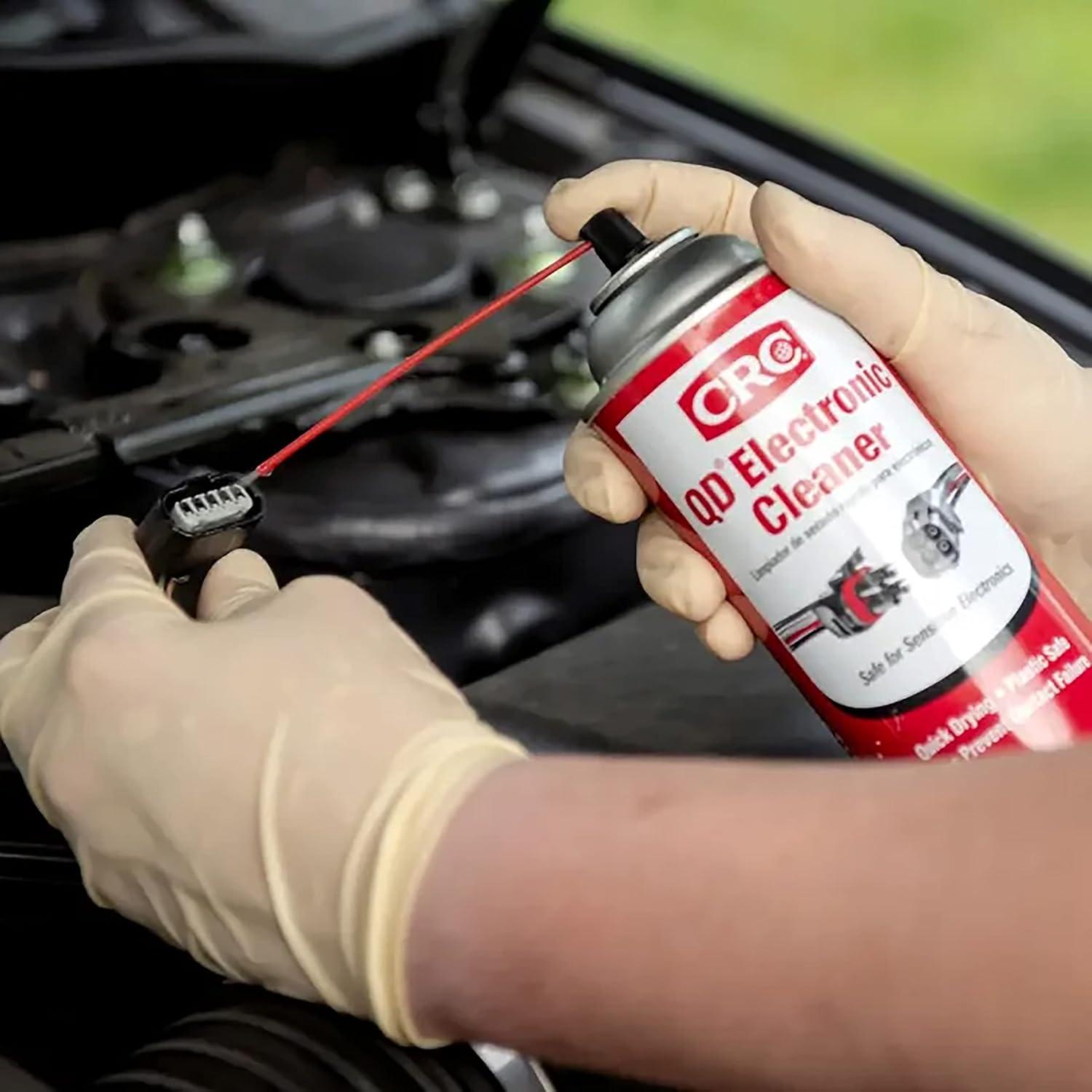 Limpiador Electrónico CRC QD 311 g - Secado Rápido y Sin Residuos