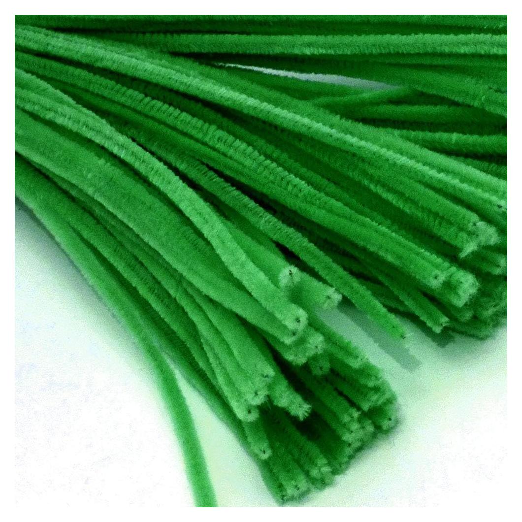Talladores de Chenille 1000 pcs Verde Claro 50 cm Los Talladores
