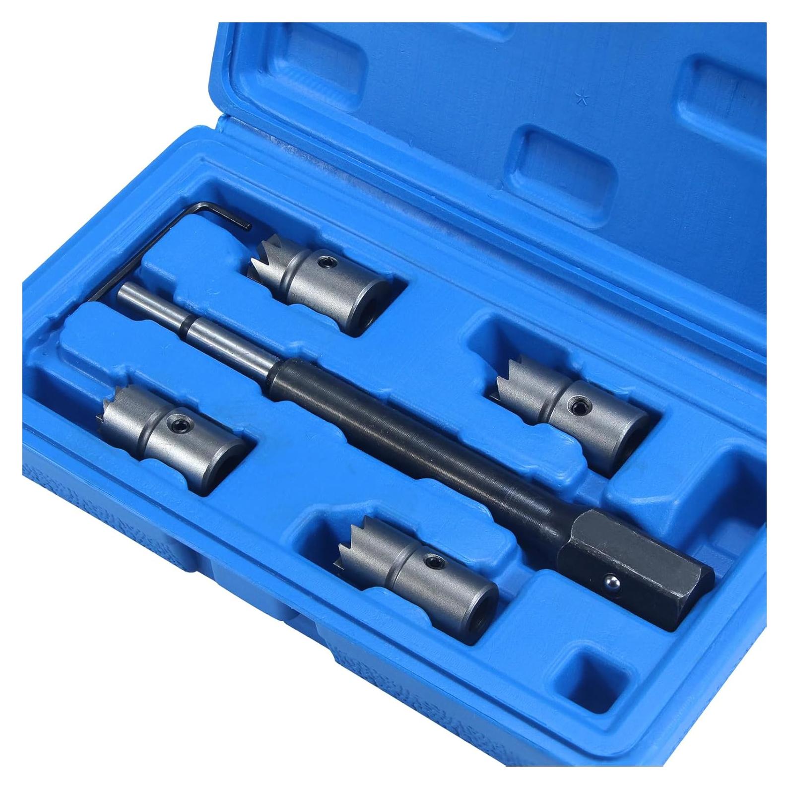 Juego de limpieza de asientos de inyectores UTMALL 19 piezas