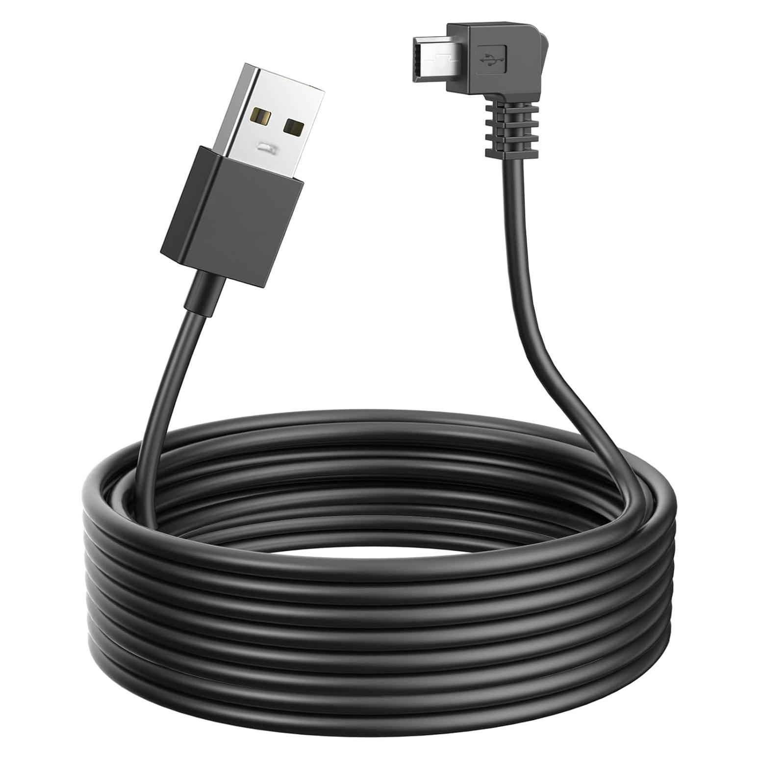 Cable de Alimentación USB Mini-B 5m para Cámara de Tablero