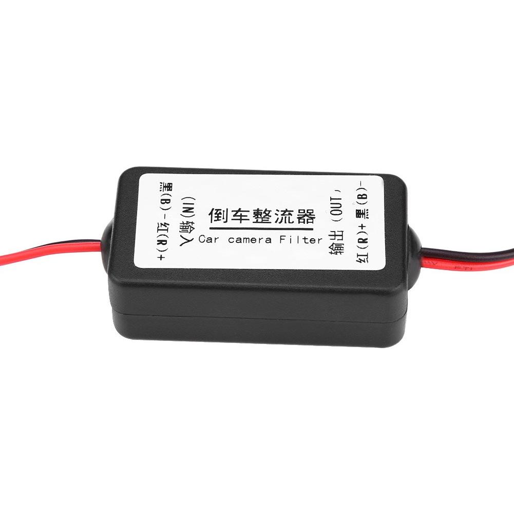 Filtro Rectificador 12V DC para Cámara de Espejo Retrovisor EVGATSAUTO