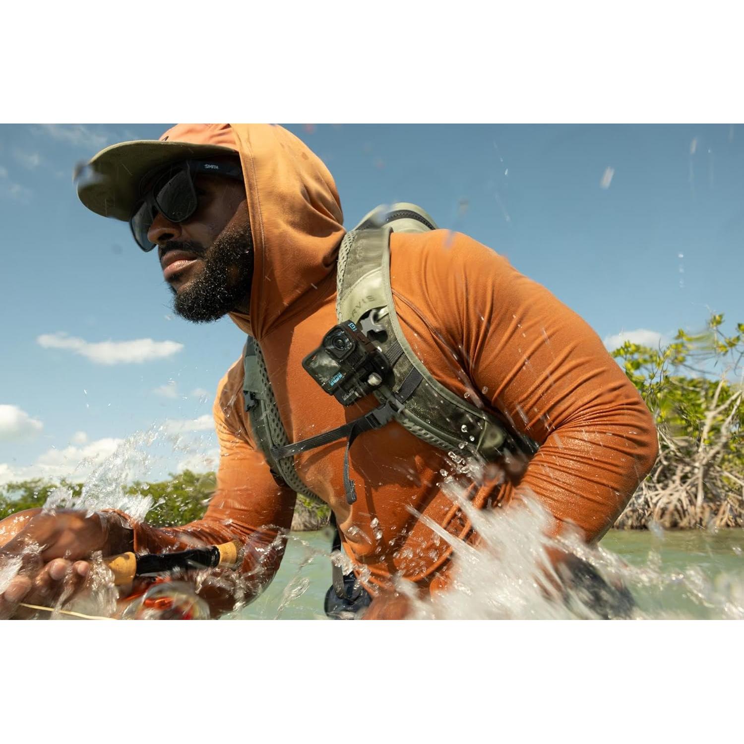 Clip Magnético Giratorio GoPro ATCLP-001 - Soporte 360°