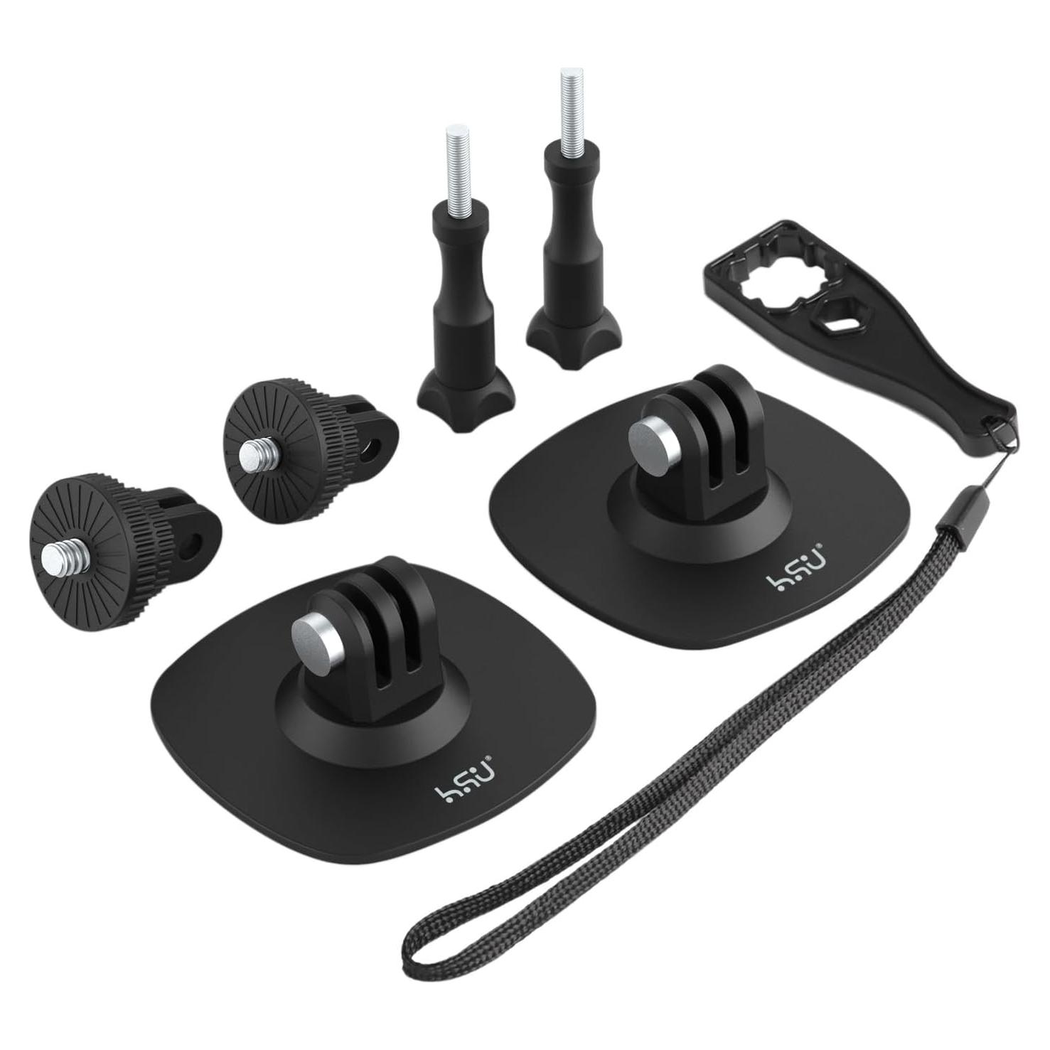 Soporte Vertical HSU para GoPro y Cámaras de Acción - Adaptador 1/4"-20