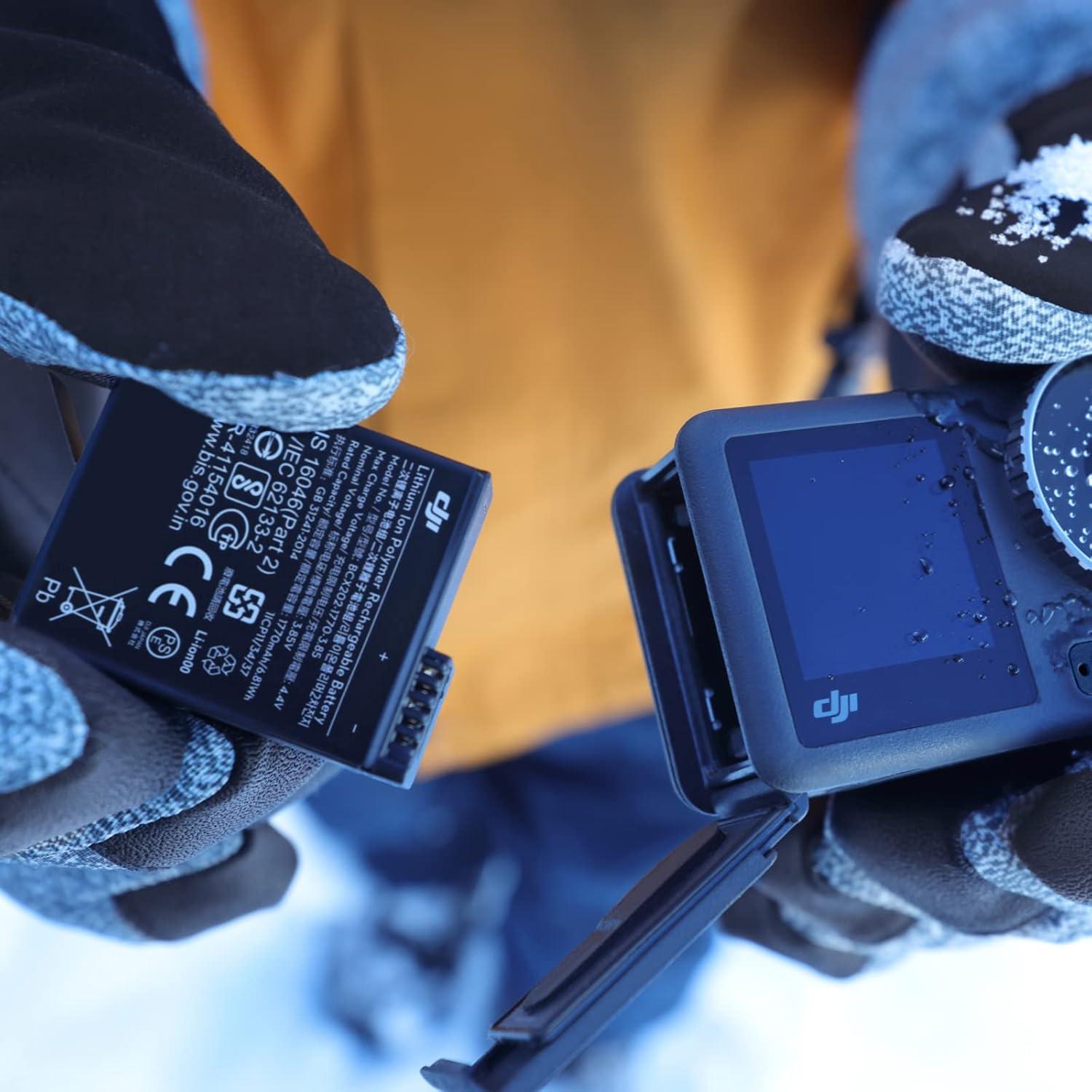 Osmo Action Extreme Battery, Compatibility: Osmo Action 3, Osmo Action 4, Osmo Action 5 Pro