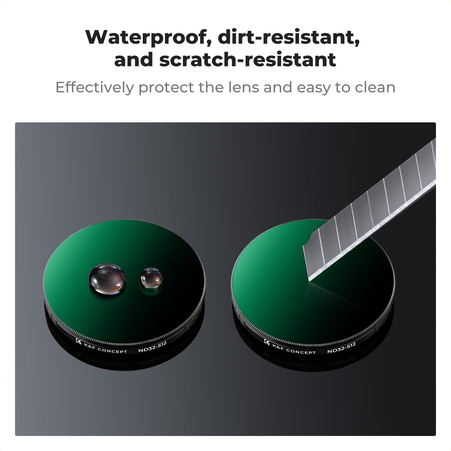 Filtro ND32-512 K&F Concept para DJI Osmo Action 5 Pro