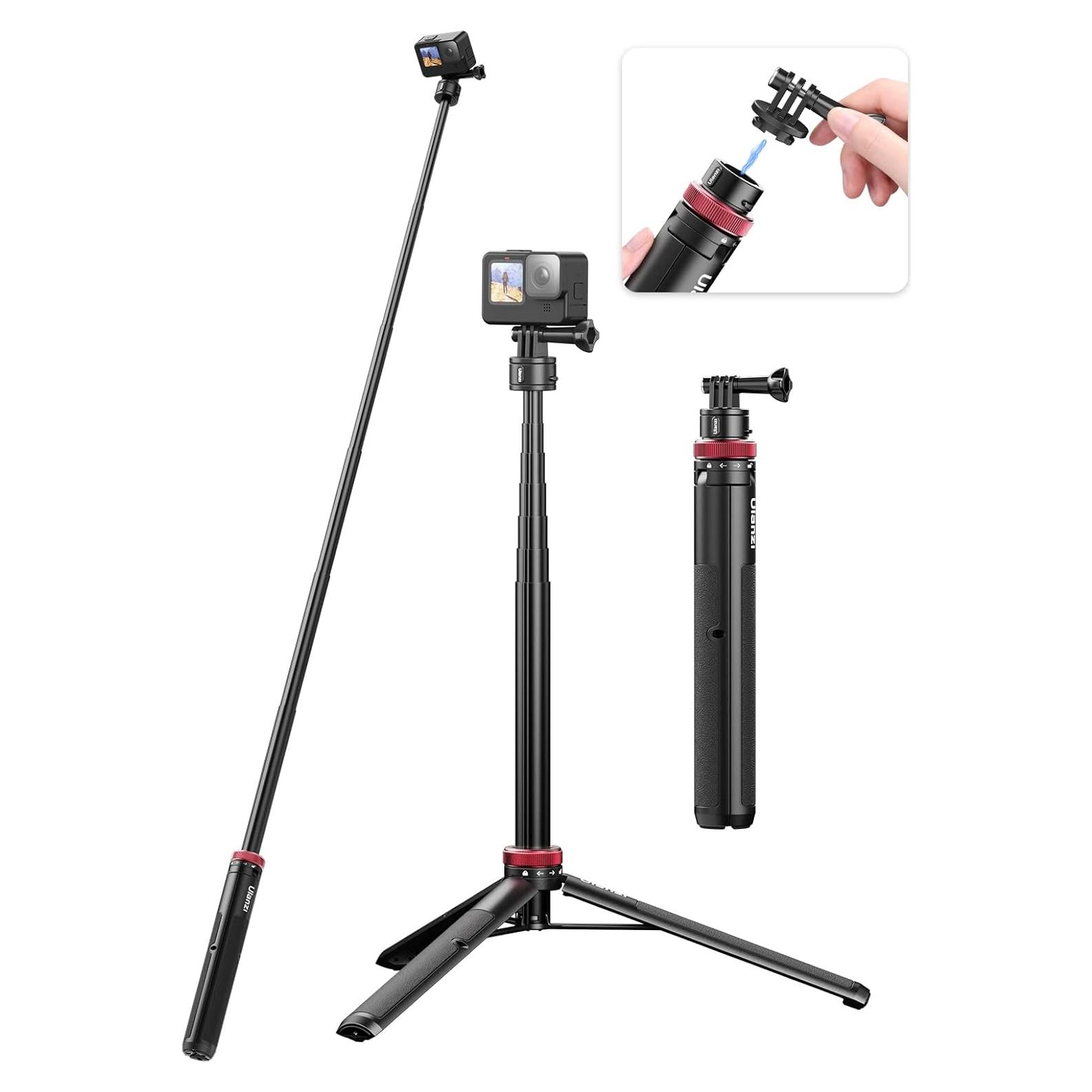 Palo de Selfie Trípode ULANZI Go Quick II 55in Extensible