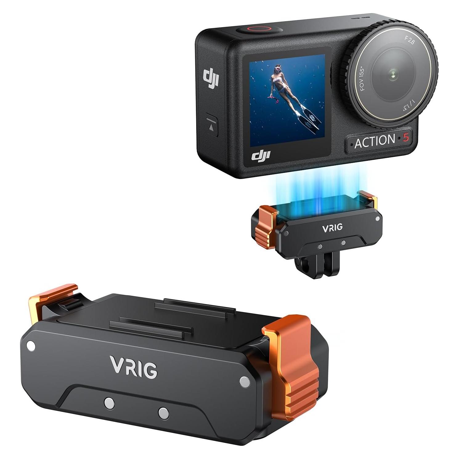 Adaptador de liberación rápida VRIG AC-31 para DJI Osmo Action 5