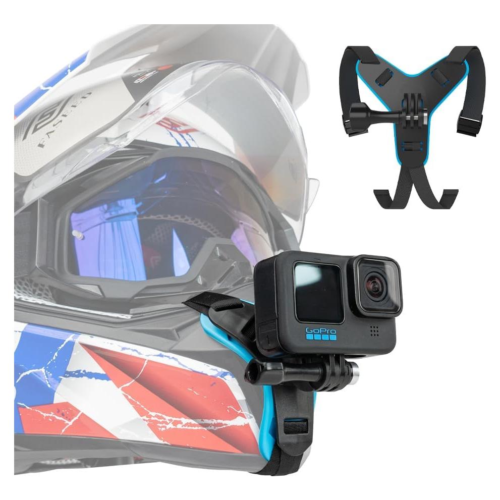 Soporte de Correa de Barbilla SUREWO para Casco Motocicleta