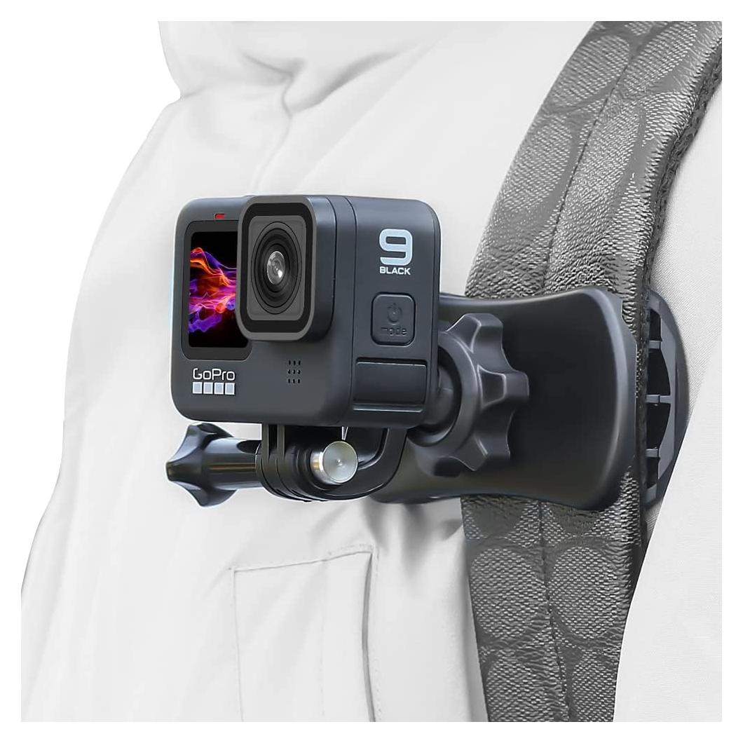 Soporte de Correa de Mochila SUREWO 360° para GoPro y DJI
