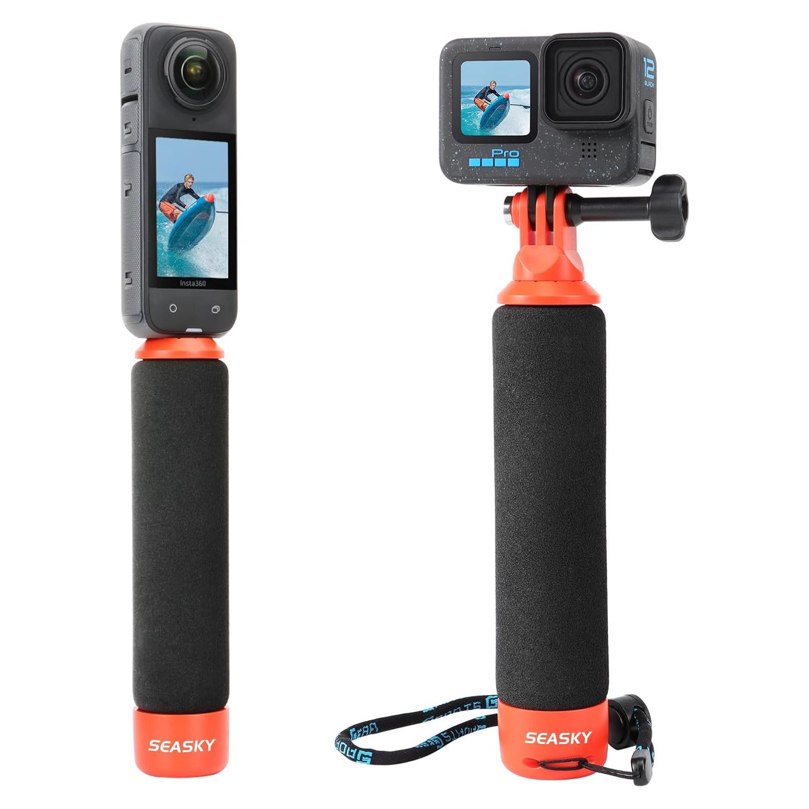 Agarre Flotante Multifuncional SEASKY F1 para Cámaras