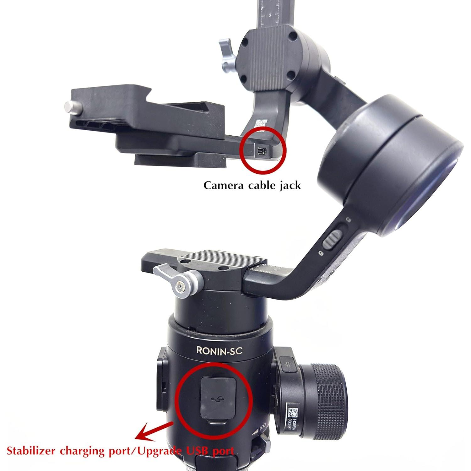 Cable de Control de Cámara USB-C para DJI Ronin-SC 35cm