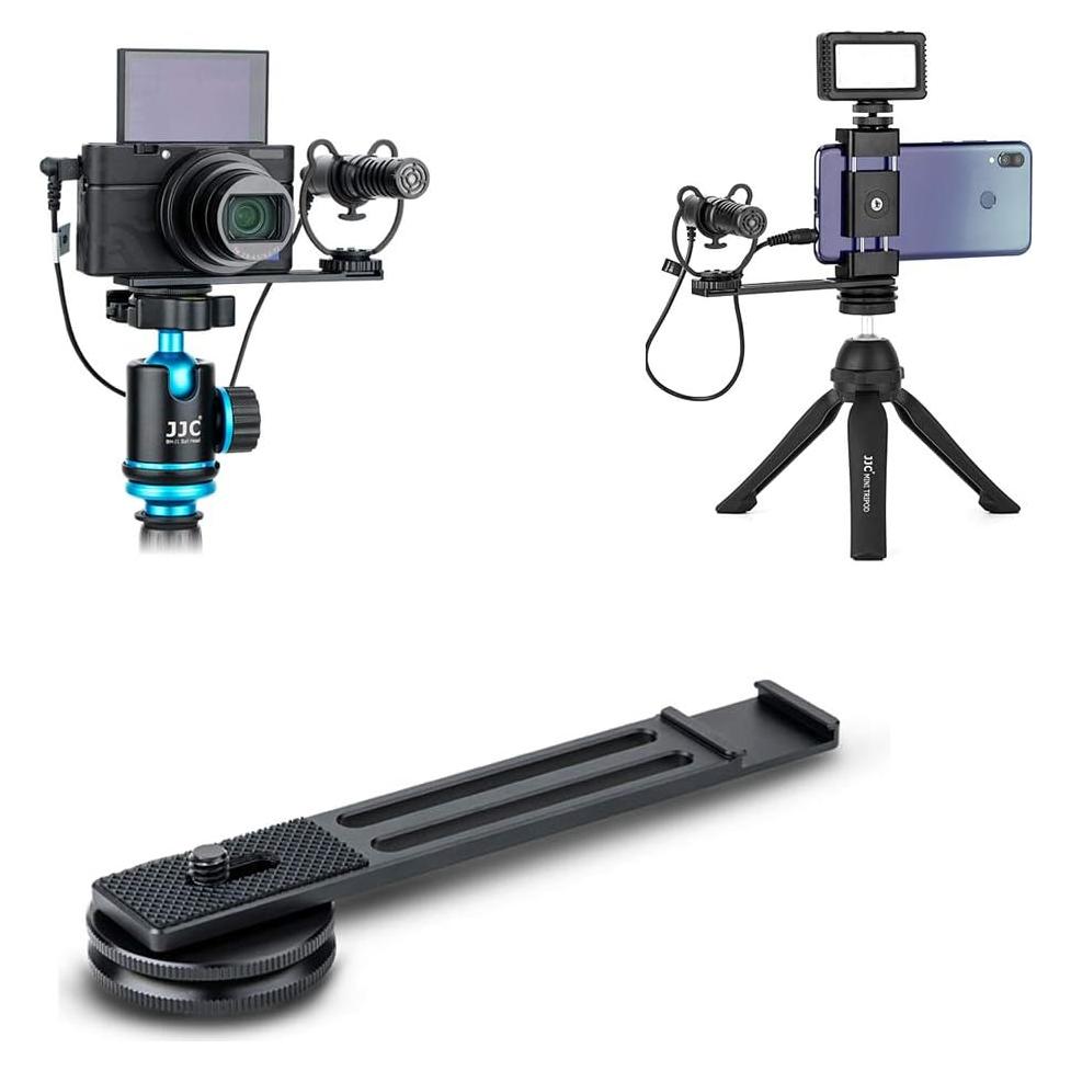 Soporte de Zapata Fría JJC para Cámaras y Smartphones