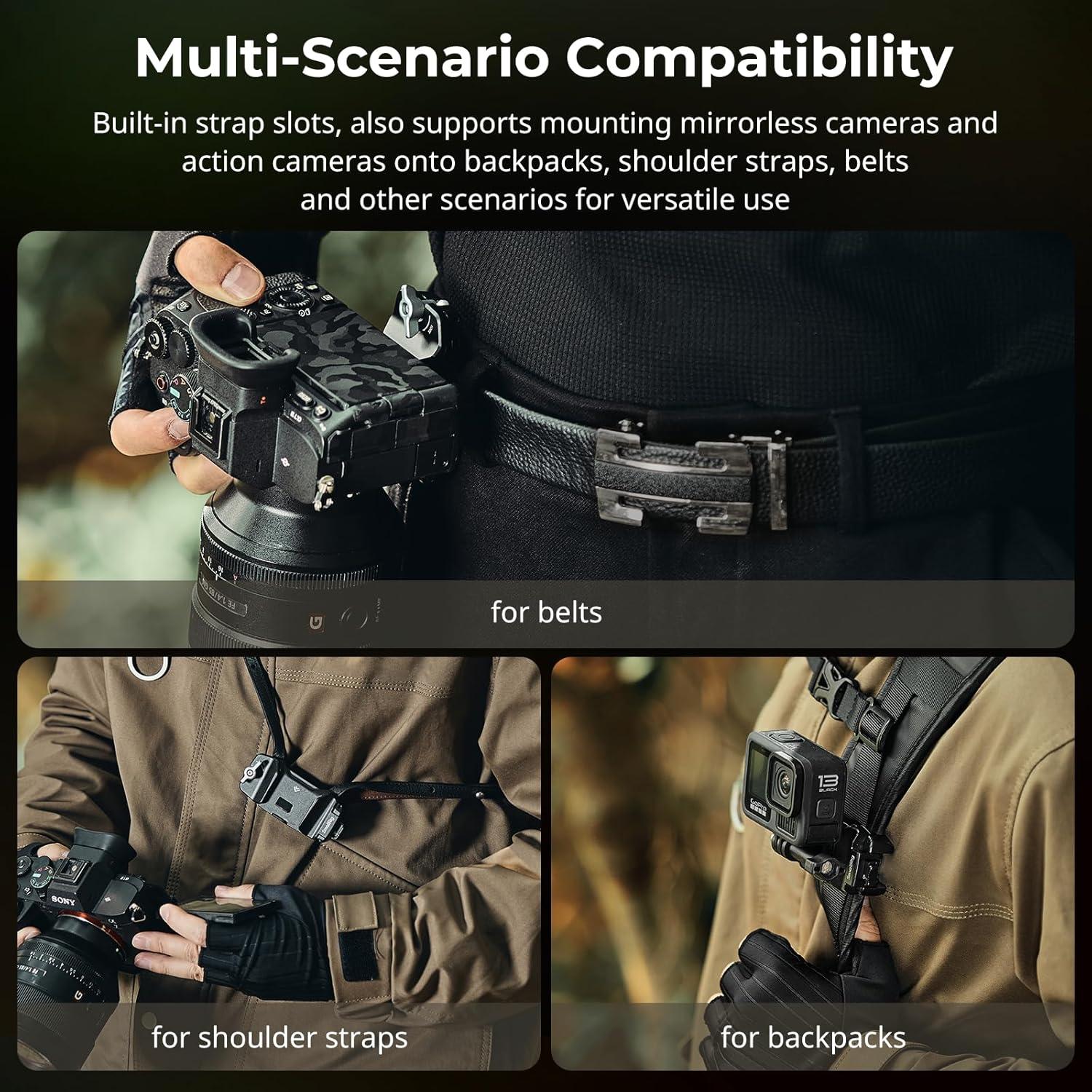 Clip de Cámara SmallRig 5053 con Placa Arca-Swiss 40kg