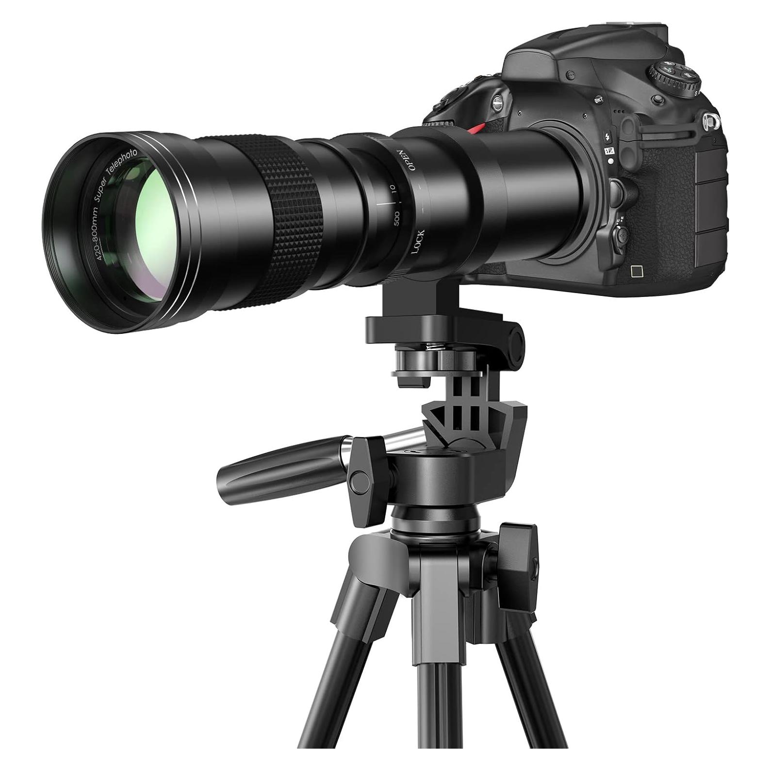 Lente Telefoto Zoom Lightdow 420-800mm F8.3 para Sony