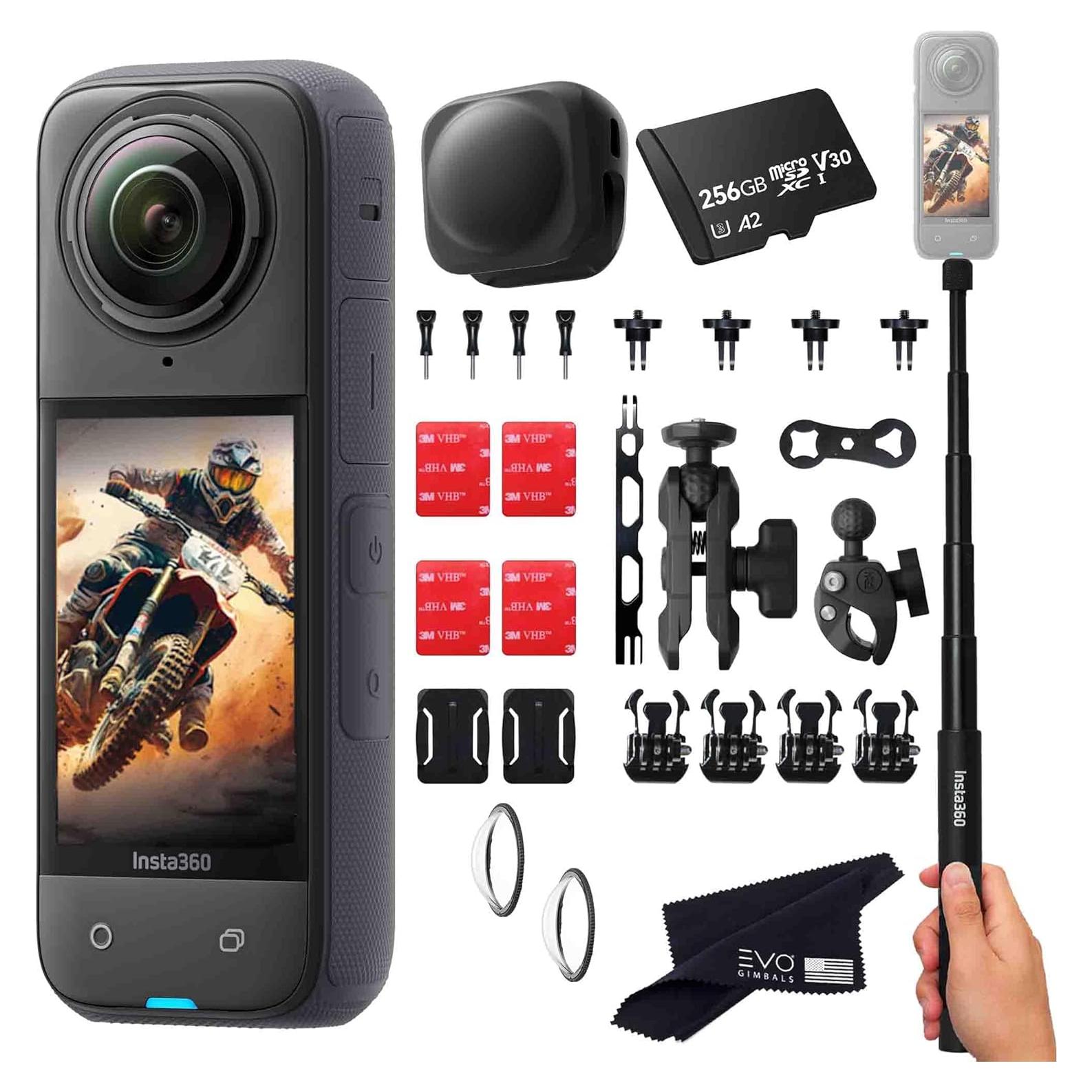 Cámara de Acción 360 Insta360 X4 8K a Prueba de Agua