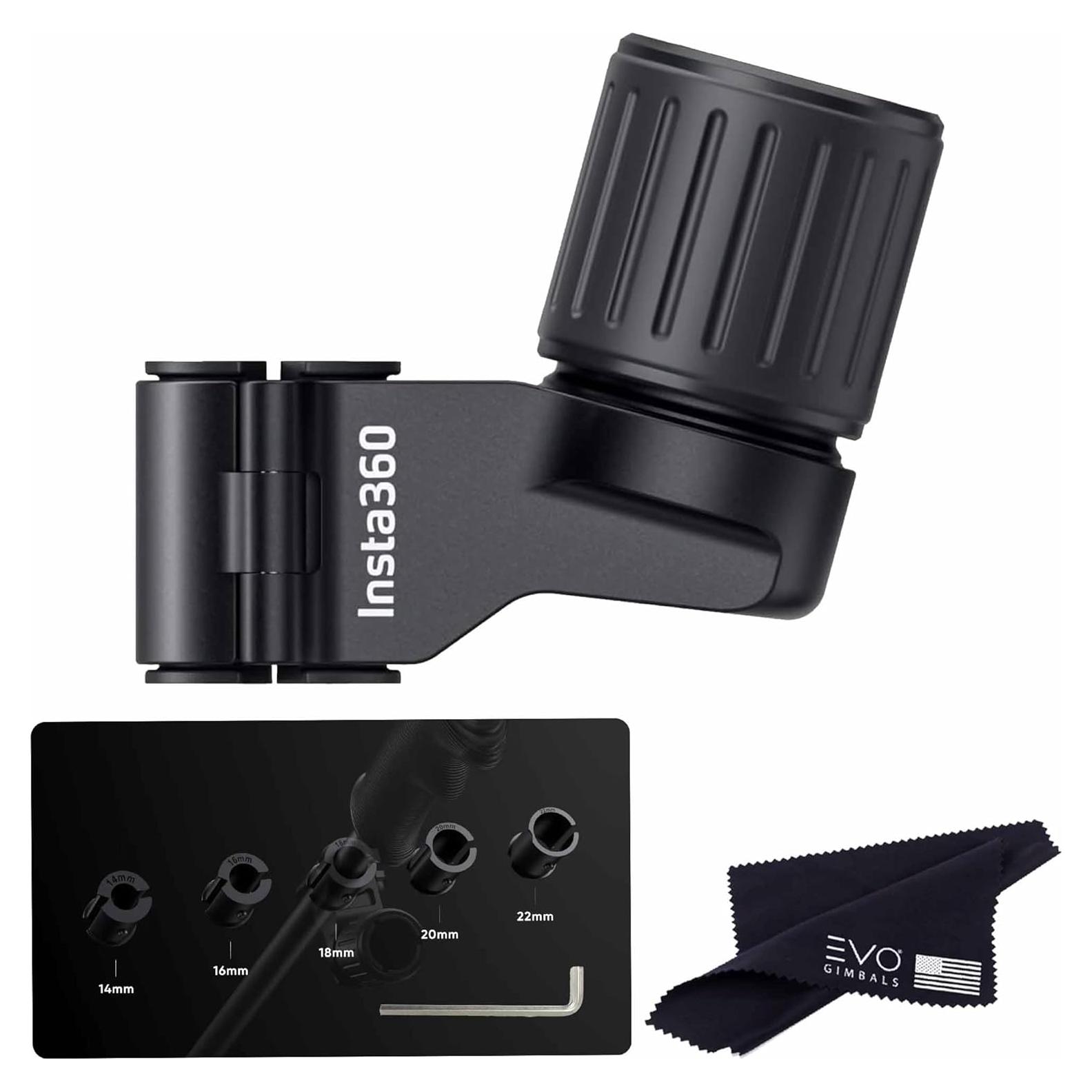 Soporte para Esquí Insta360 CINSBAVQ-ALT4, Negro, Ajustable