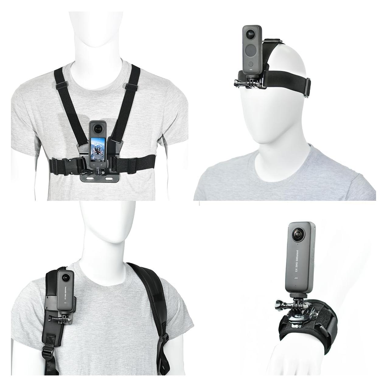 Kit de Accesorios de Montaje VG para Insta360 y GoPro